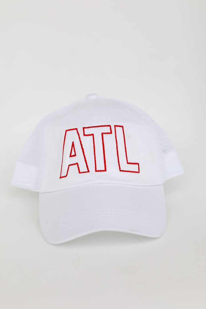 ATL Embroidered Mesh Hat front view