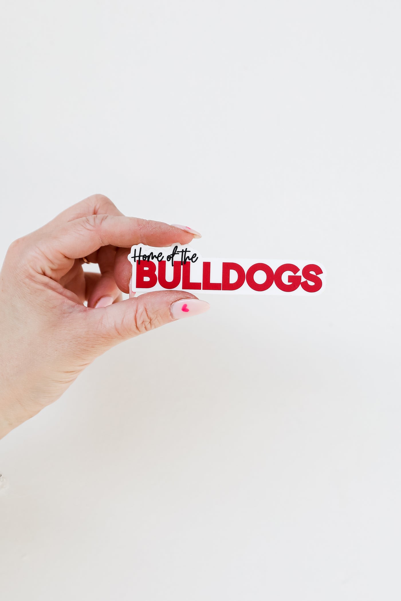 Home Of The Bulldogs Sticker