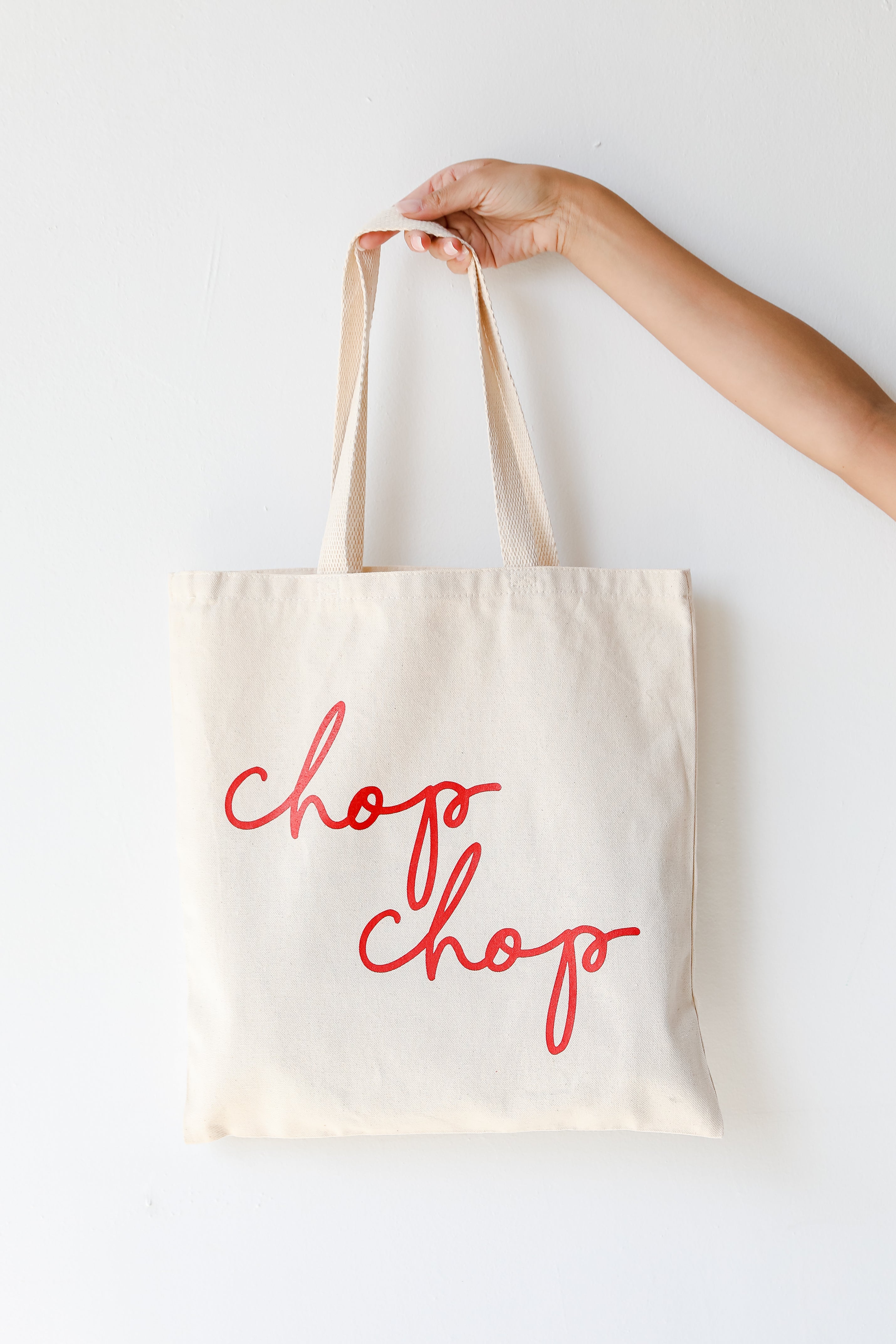 Chop Chop Tote Bag front view
