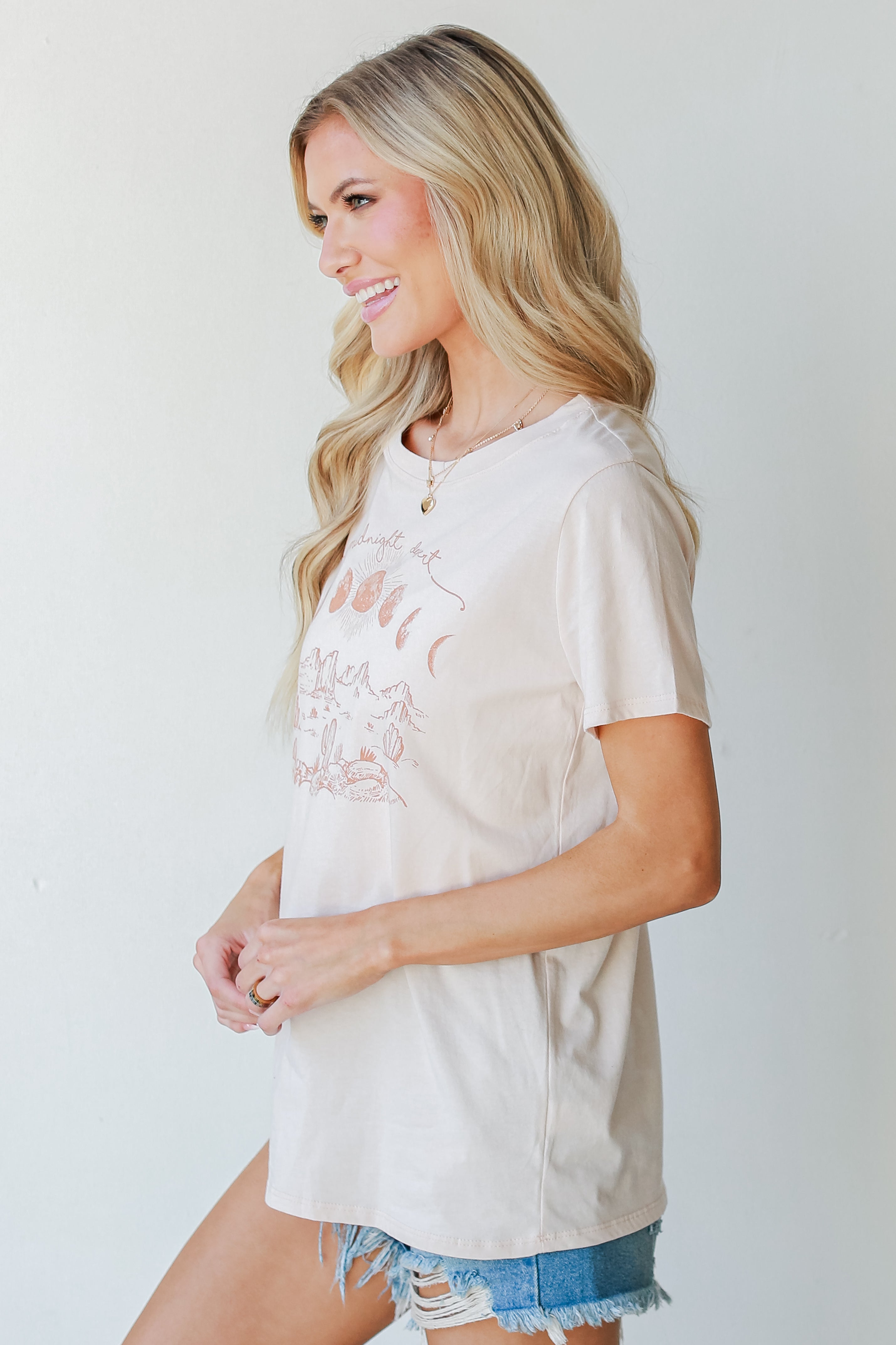 Midnight Desert Graphic Tee side view