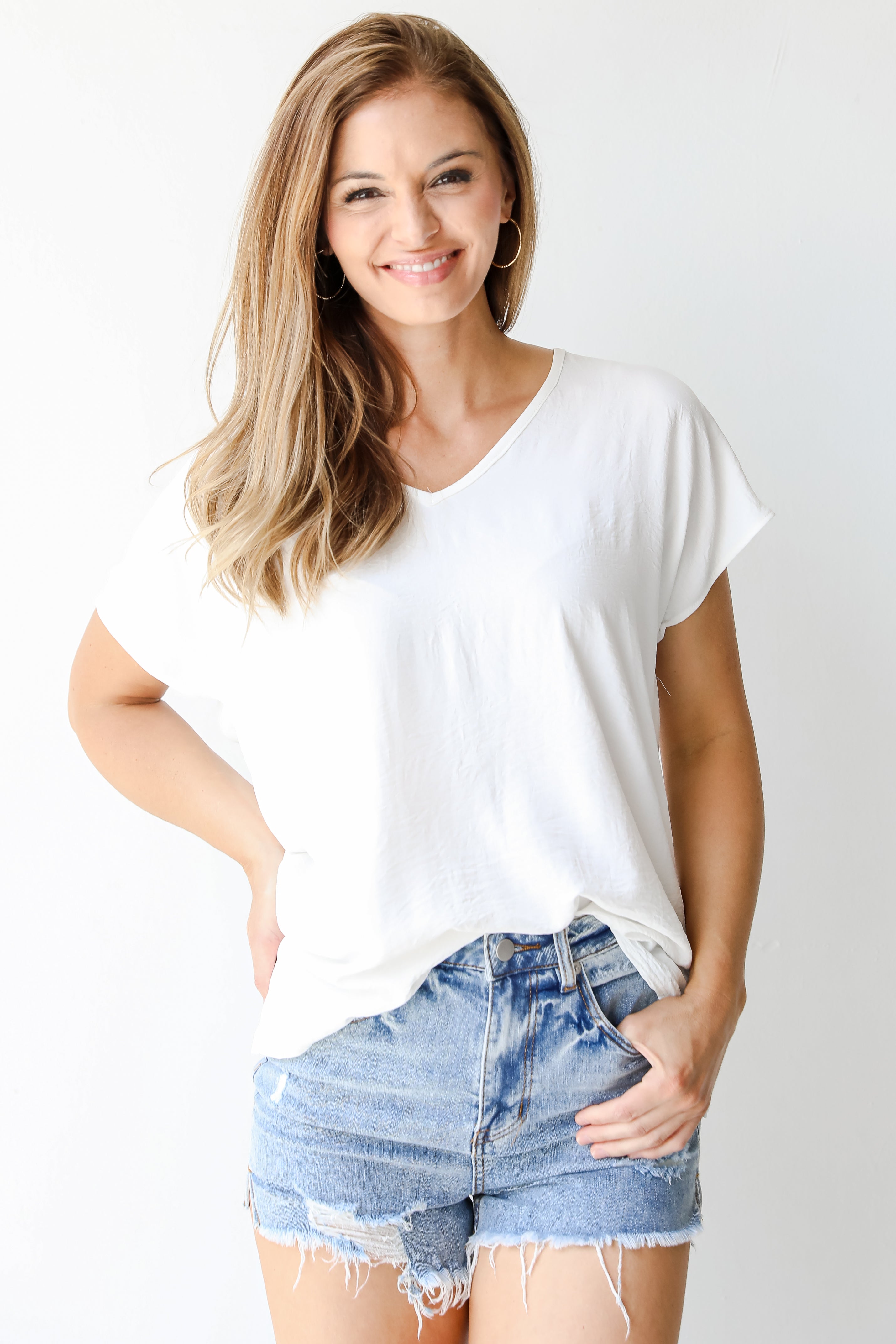 Distressed Denim Shorts from dress up