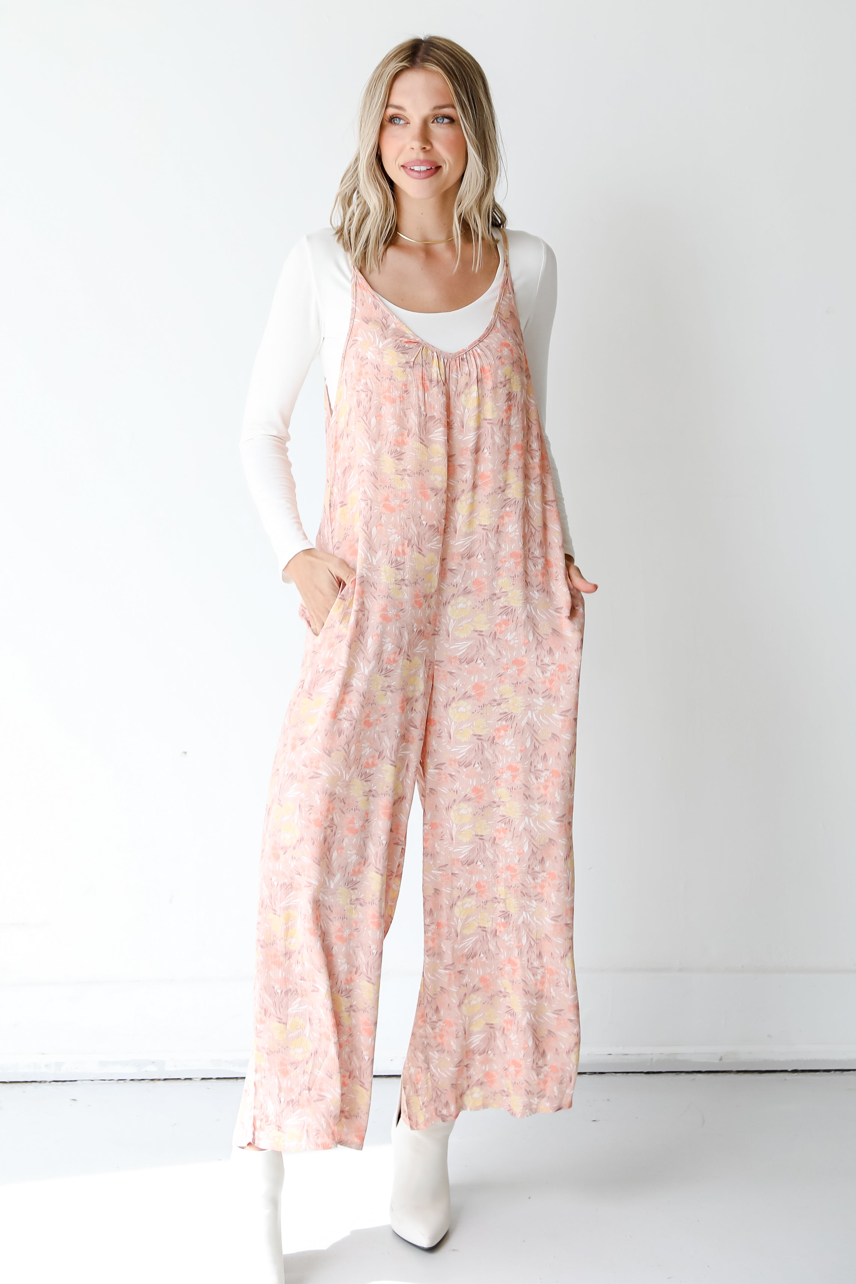 Floral Jumpsuit