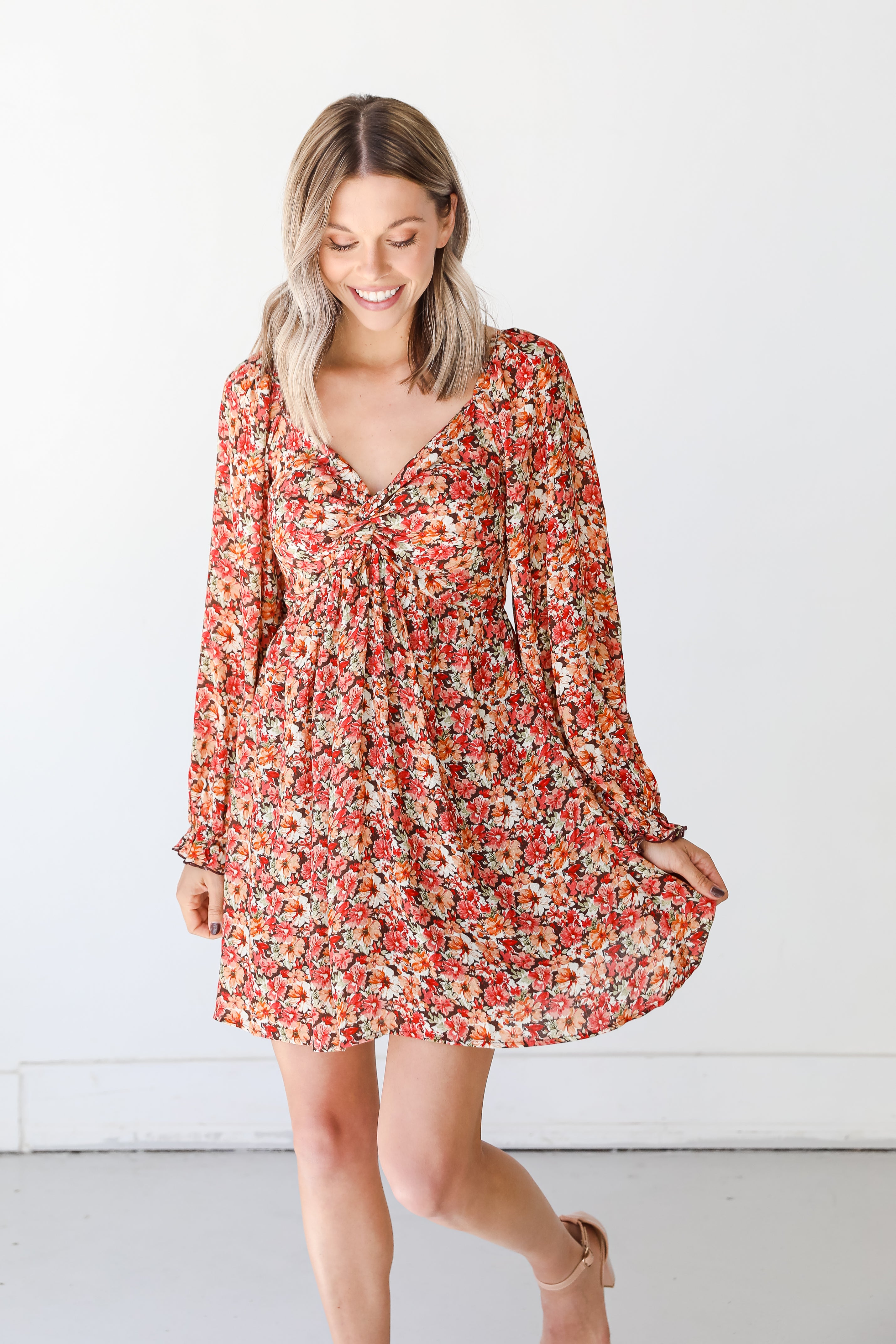 Floral Mini Dress