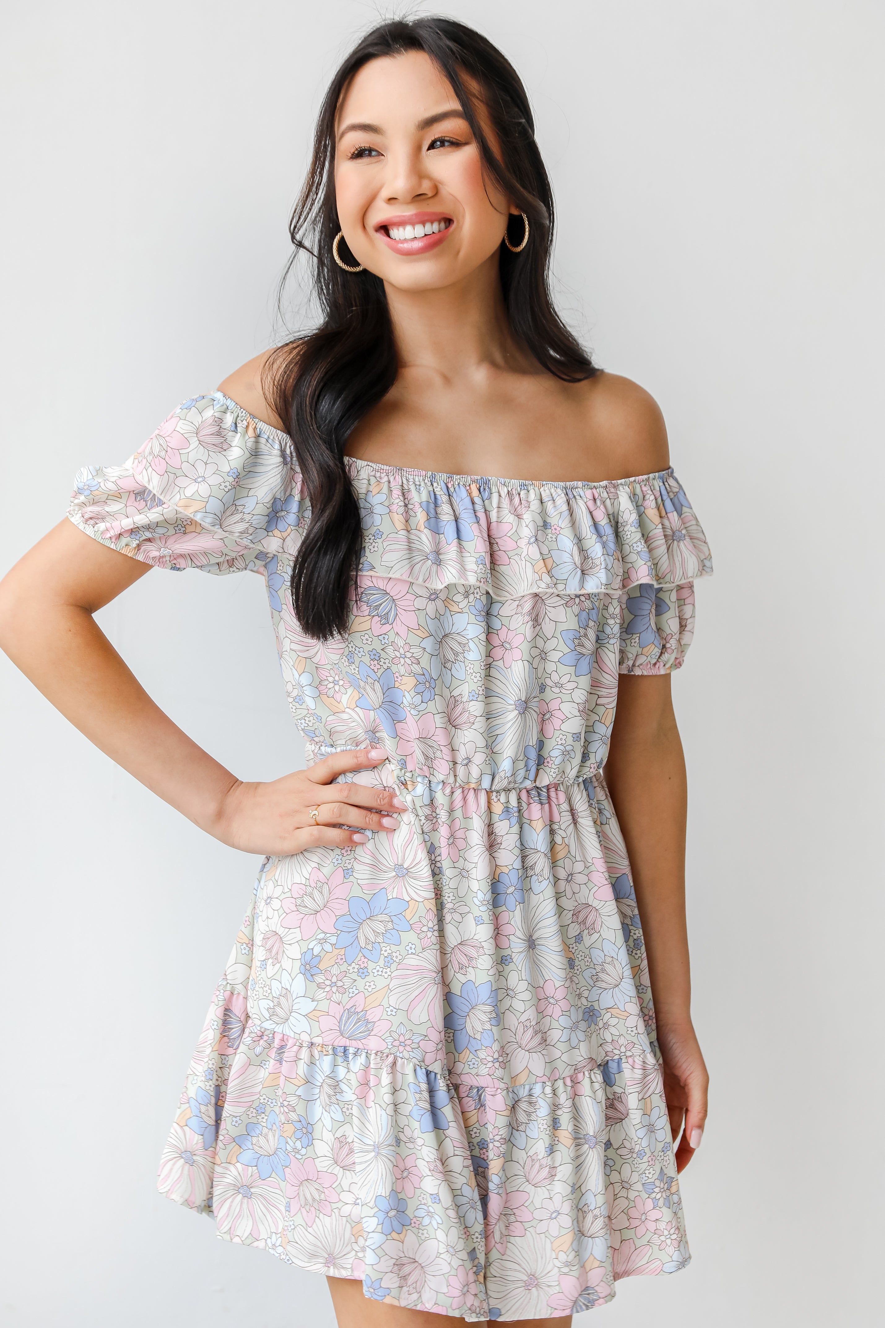 Floral Dress from dress up