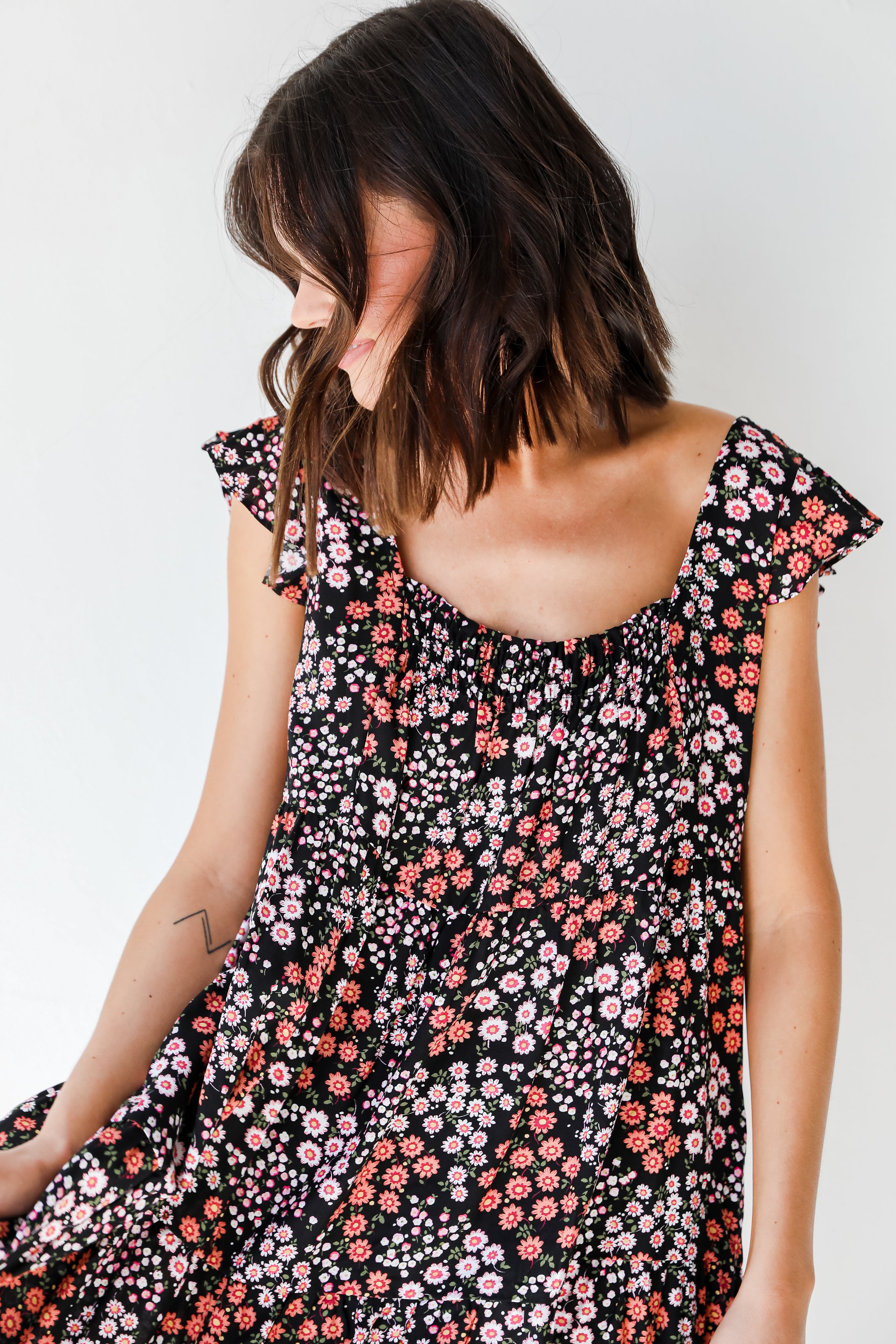 Floral Mini Dress from dress up