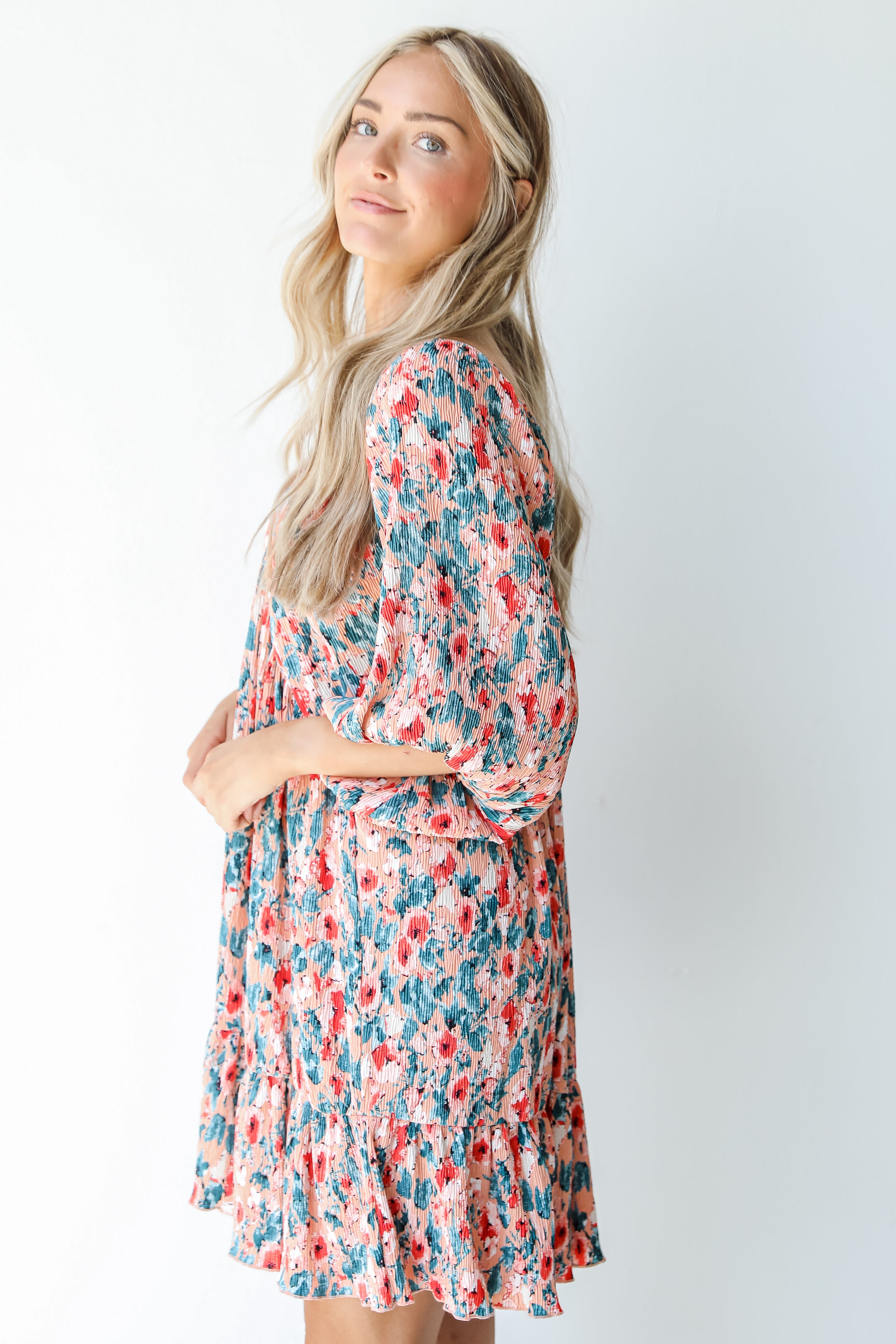 Yours Evermore Floral Mini Dress