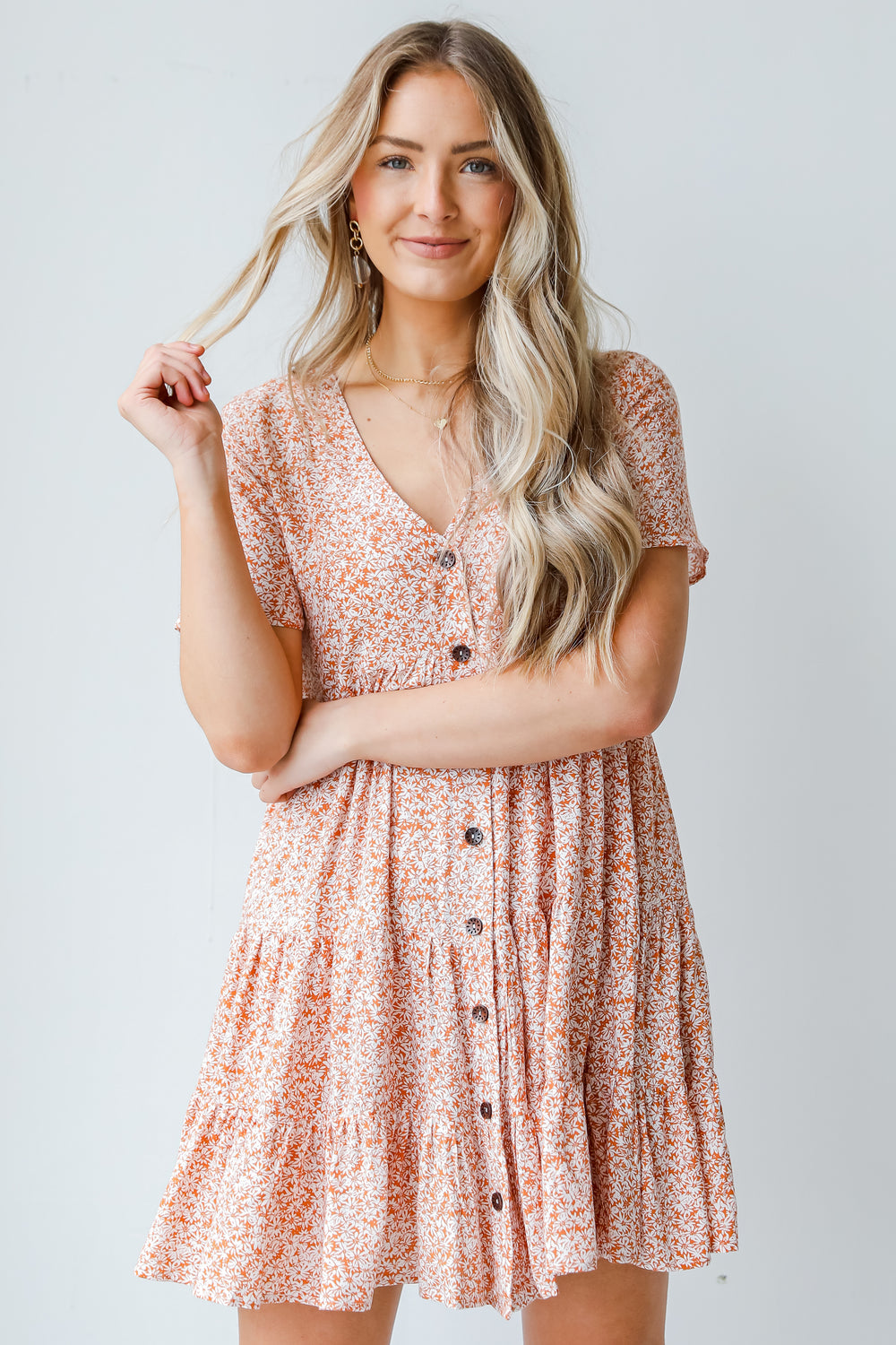 Floral Babydoll Dress from dress up