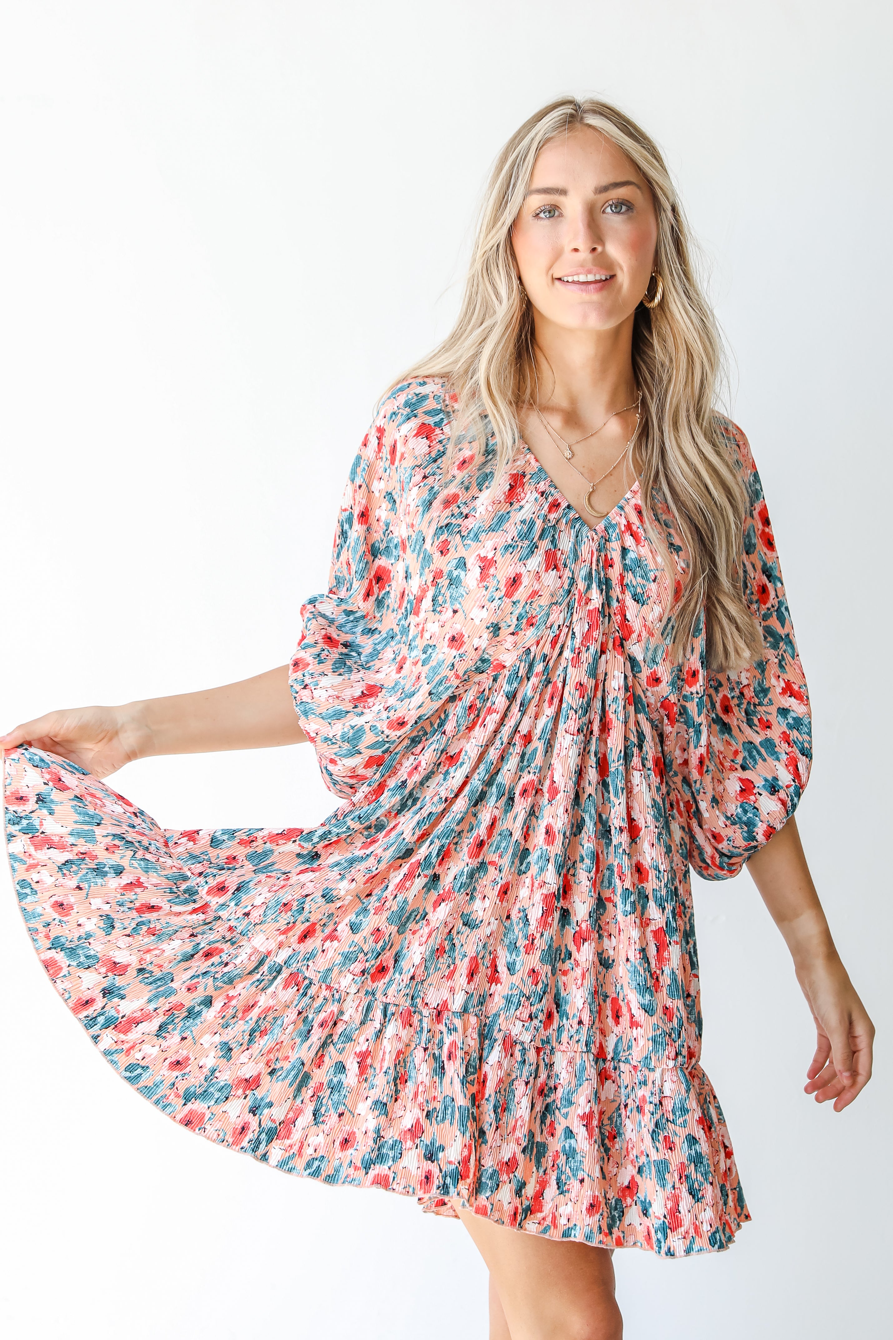 Yours Evermore Floral Mini Dress