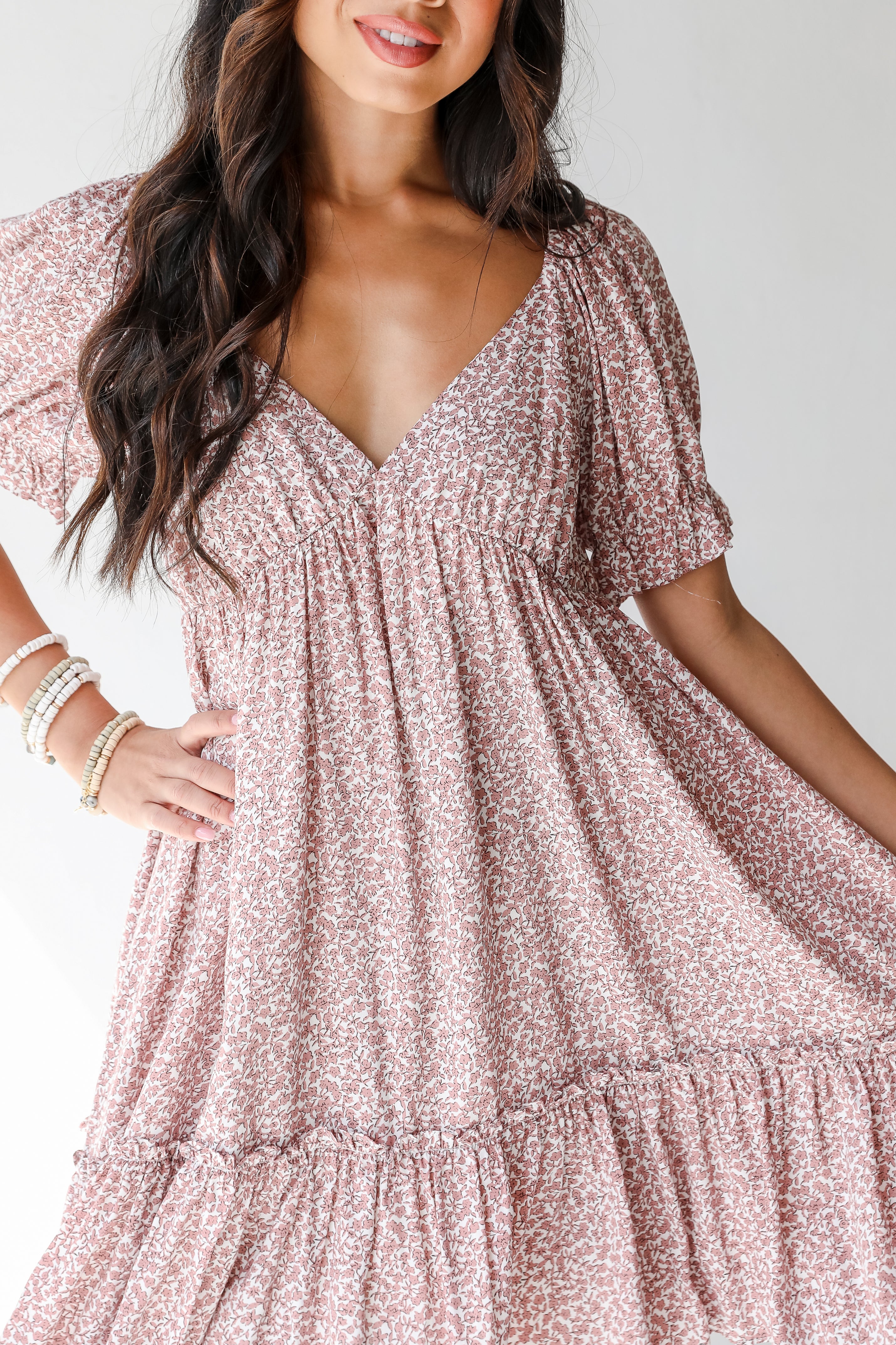 Floral Mini Dress from dress up