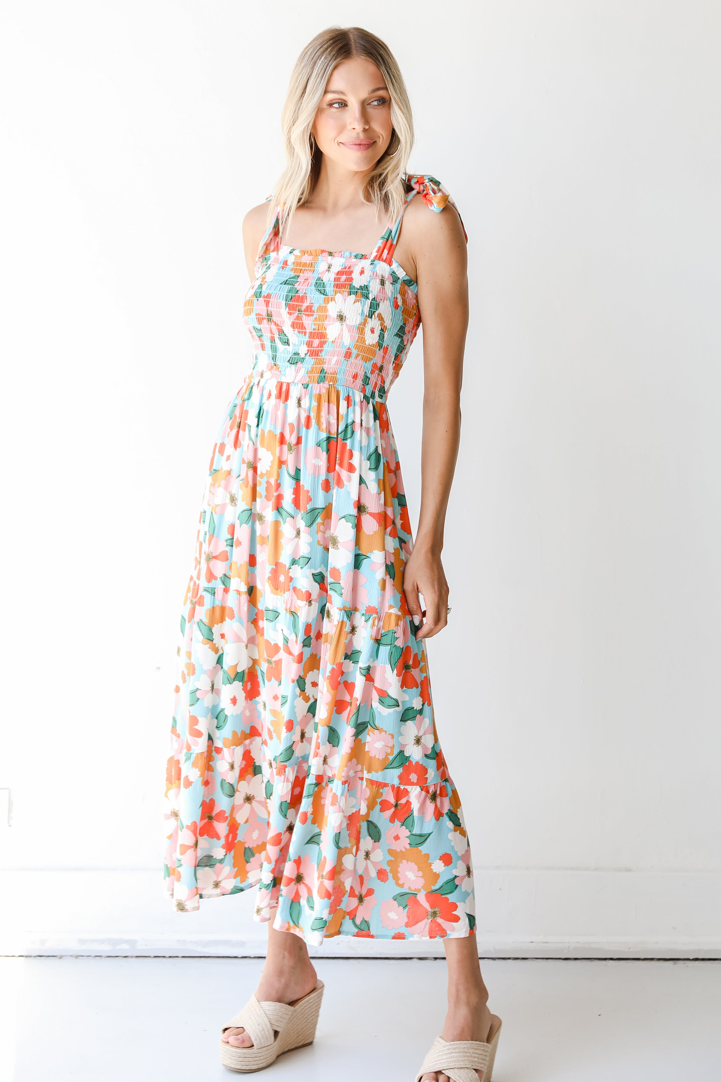 Flower Maxi Dress