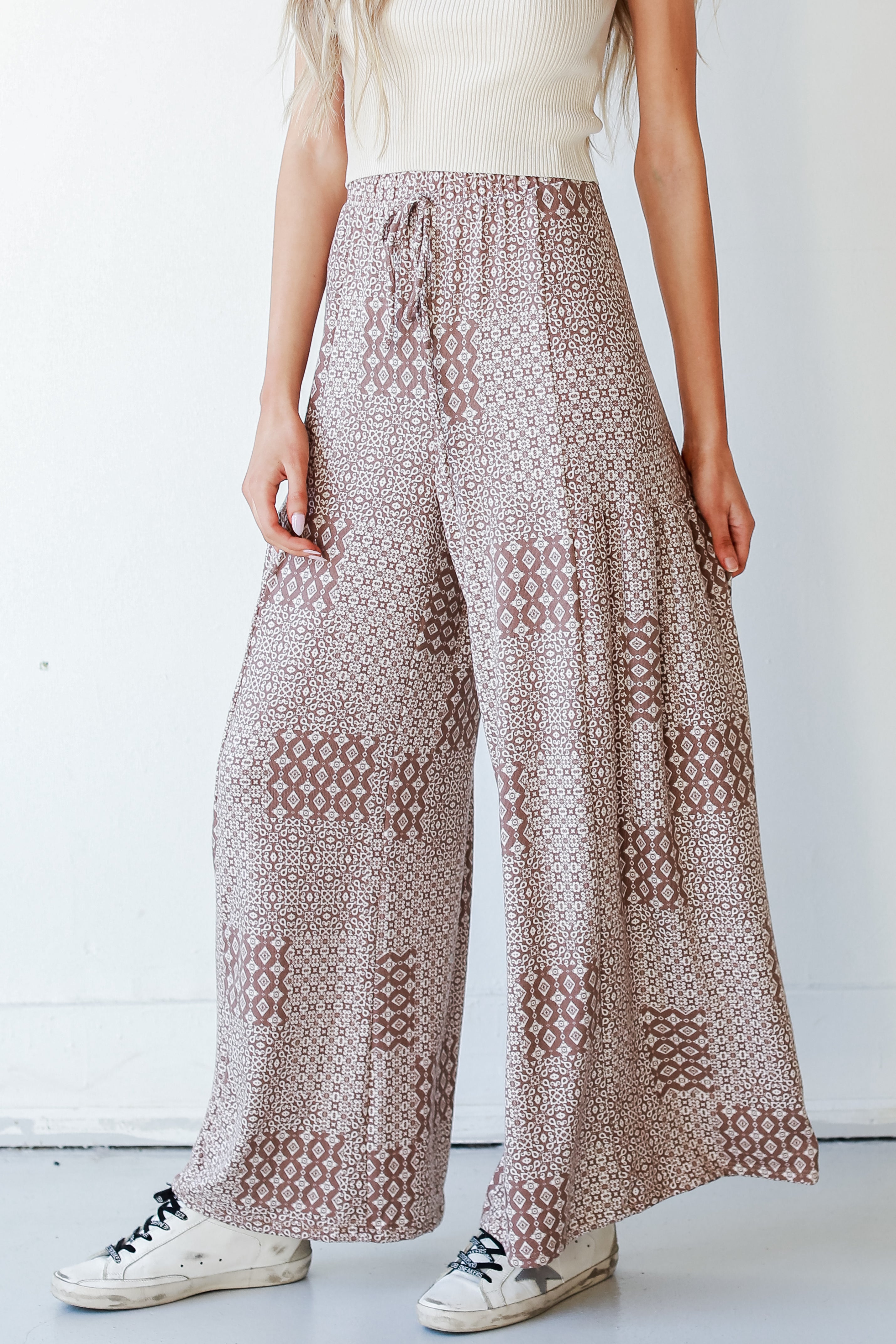 Wide Leg Pants side view