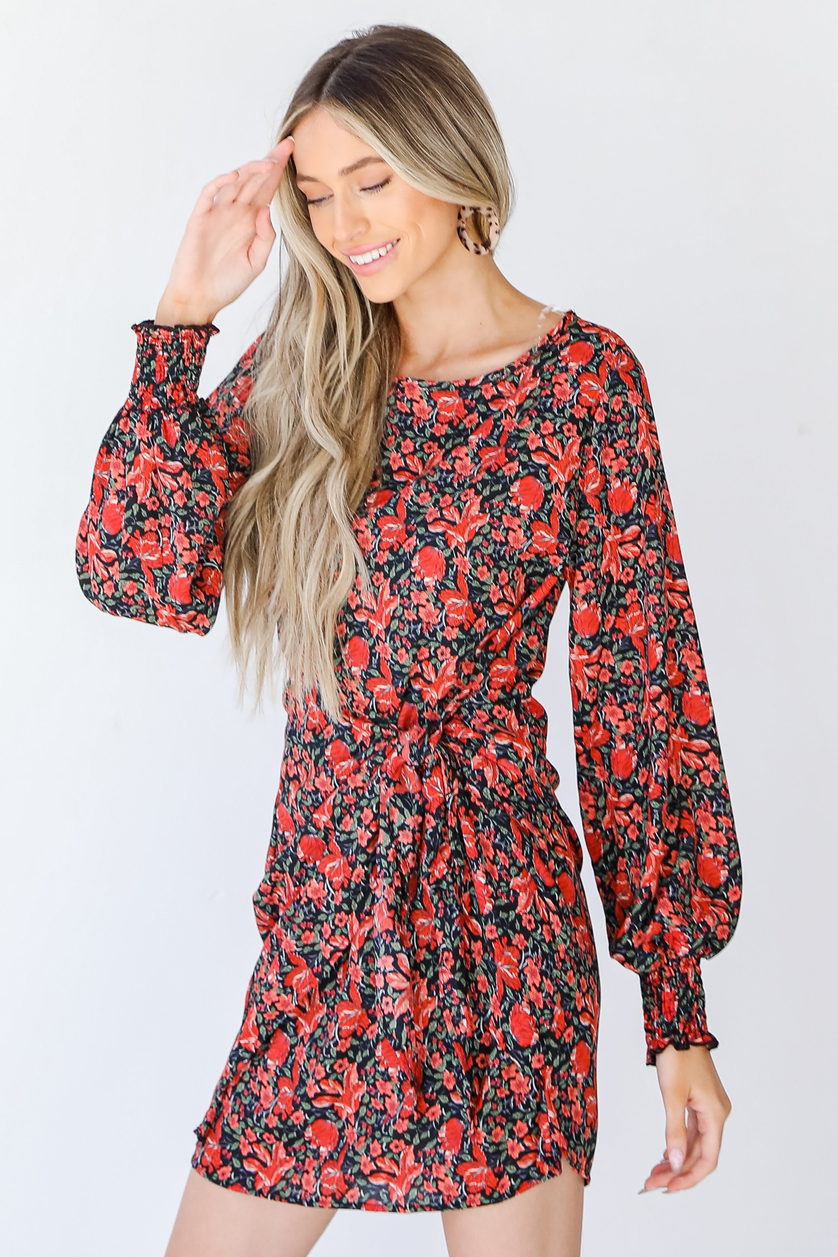Floral Wrap Dress from dress up