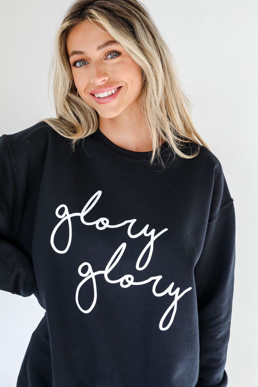 Glory Glory Sweatshirt, Braves Game Day Outfit, Braves Graphic Sweatshirt