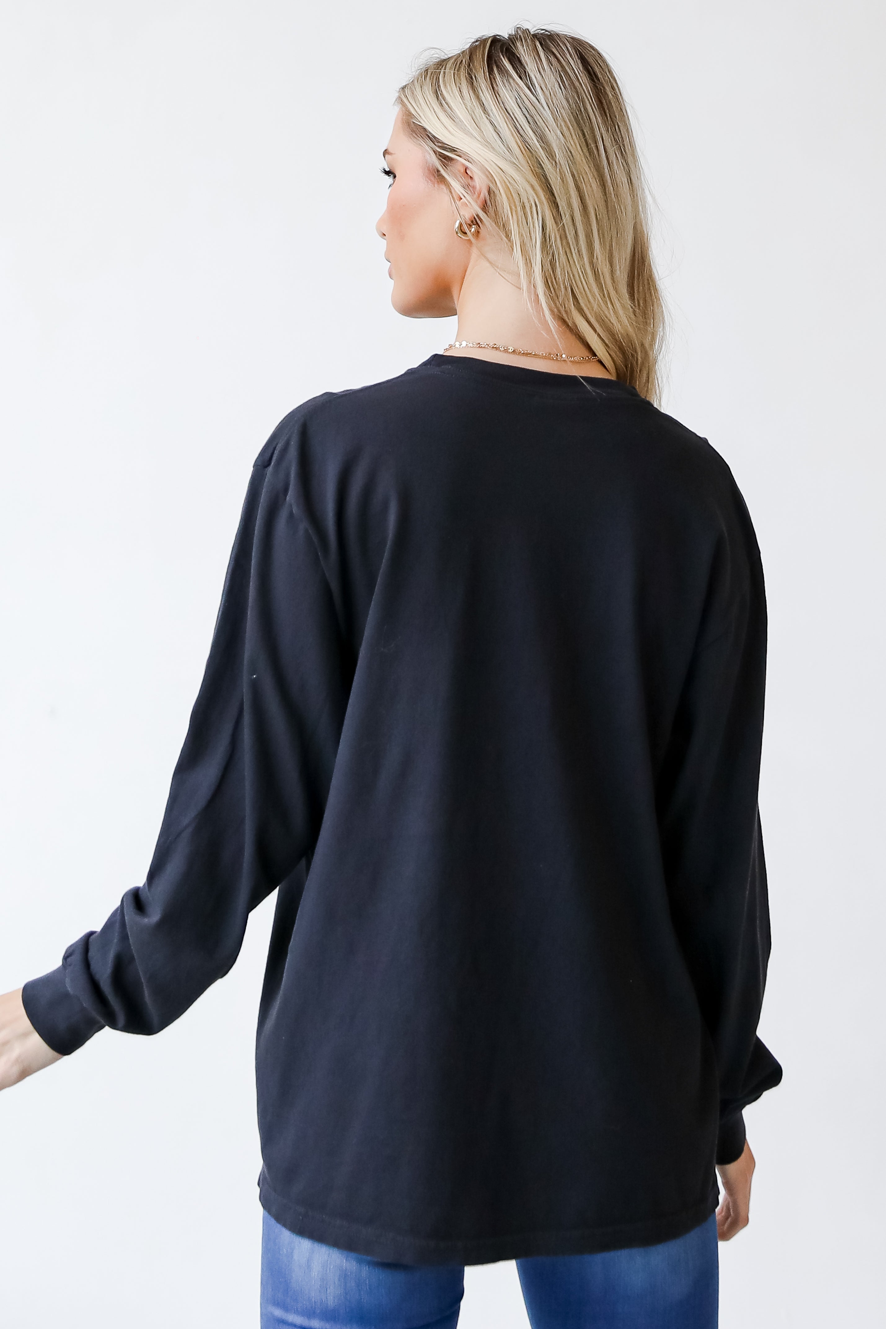 Glory Glory Script Long Sleeve Tee back view