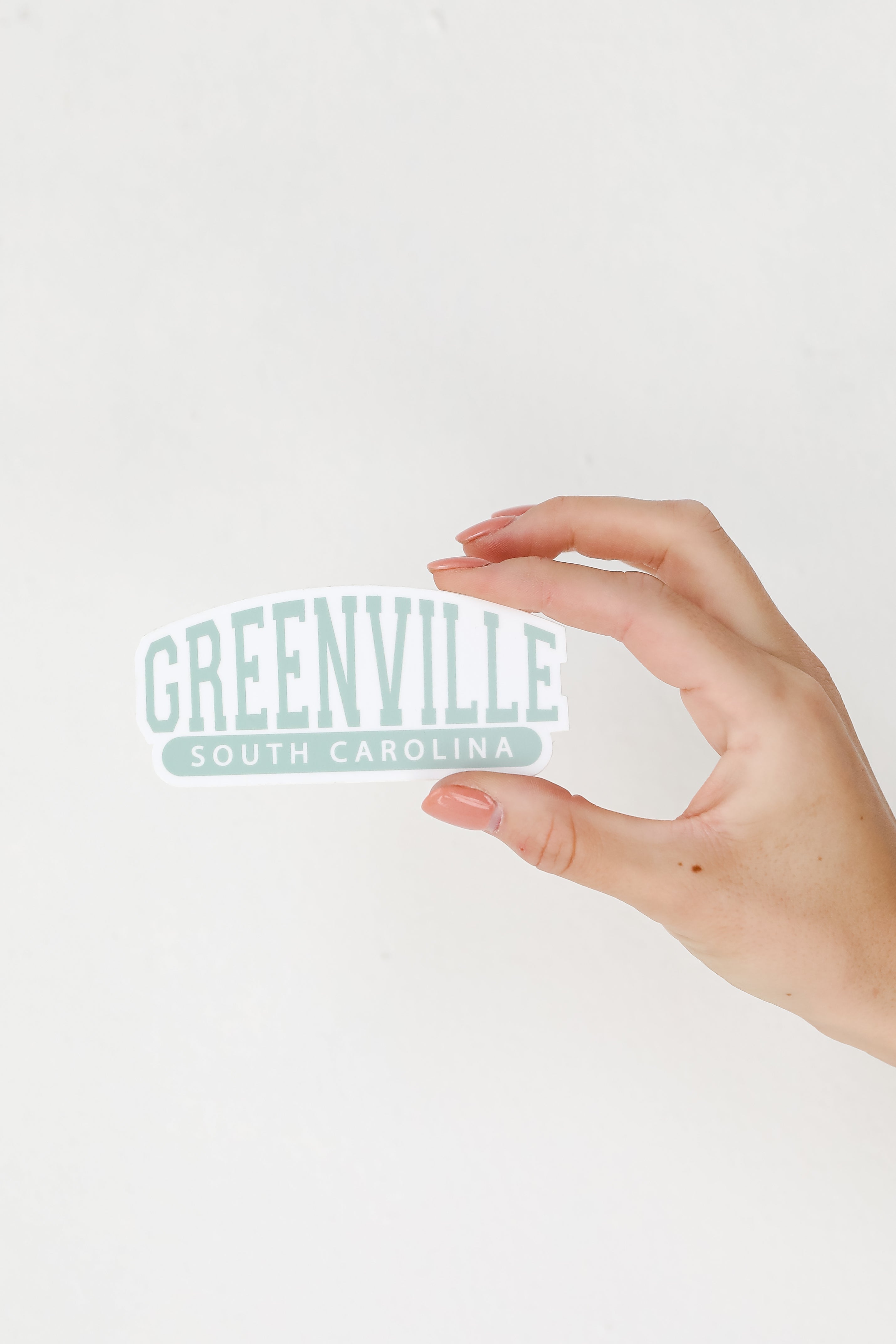 Mint Greenville South Carolina Sticker close up