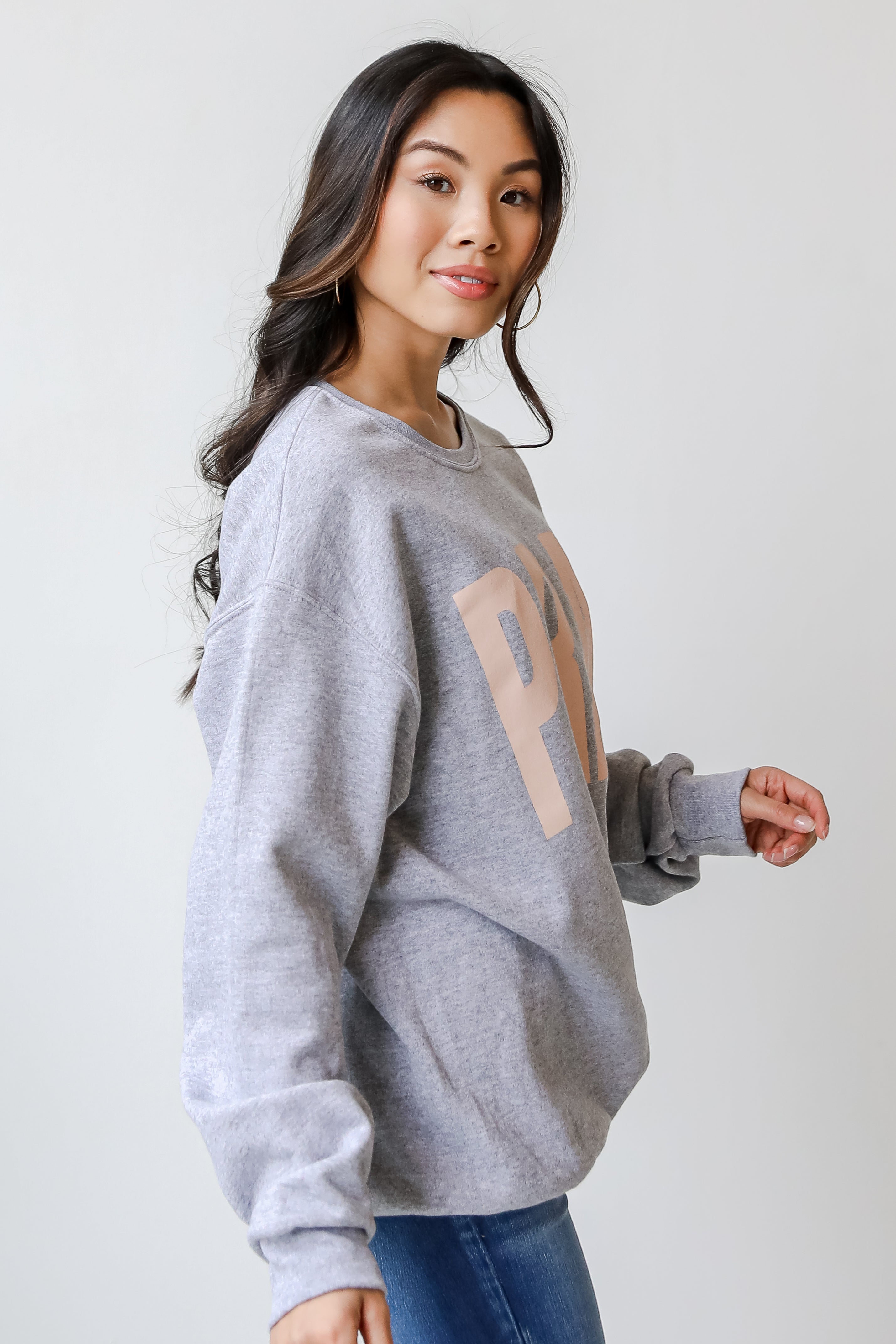 Pray Pullover side view