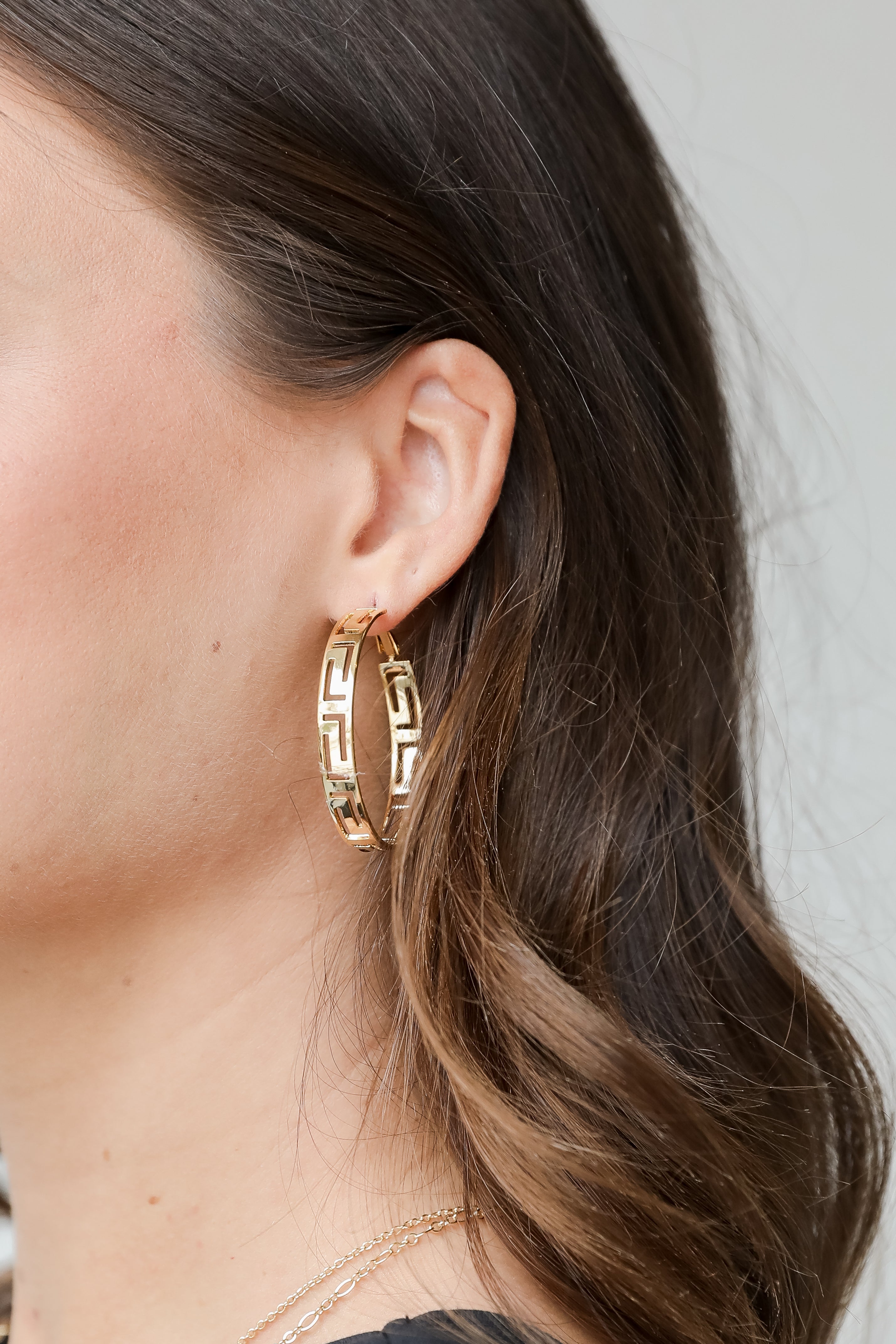 Gold Hoop Earrings