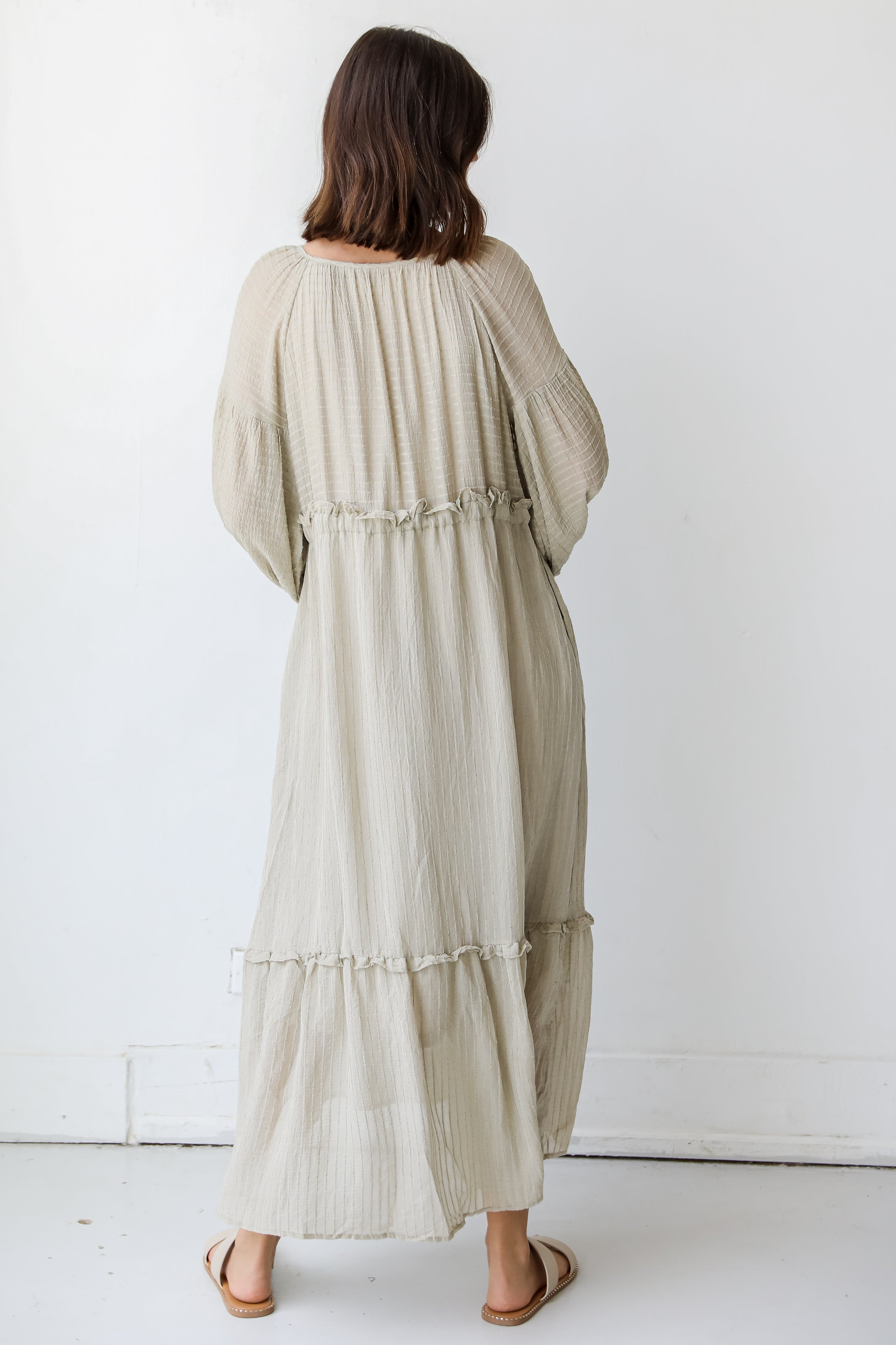 Maxi Dress back view