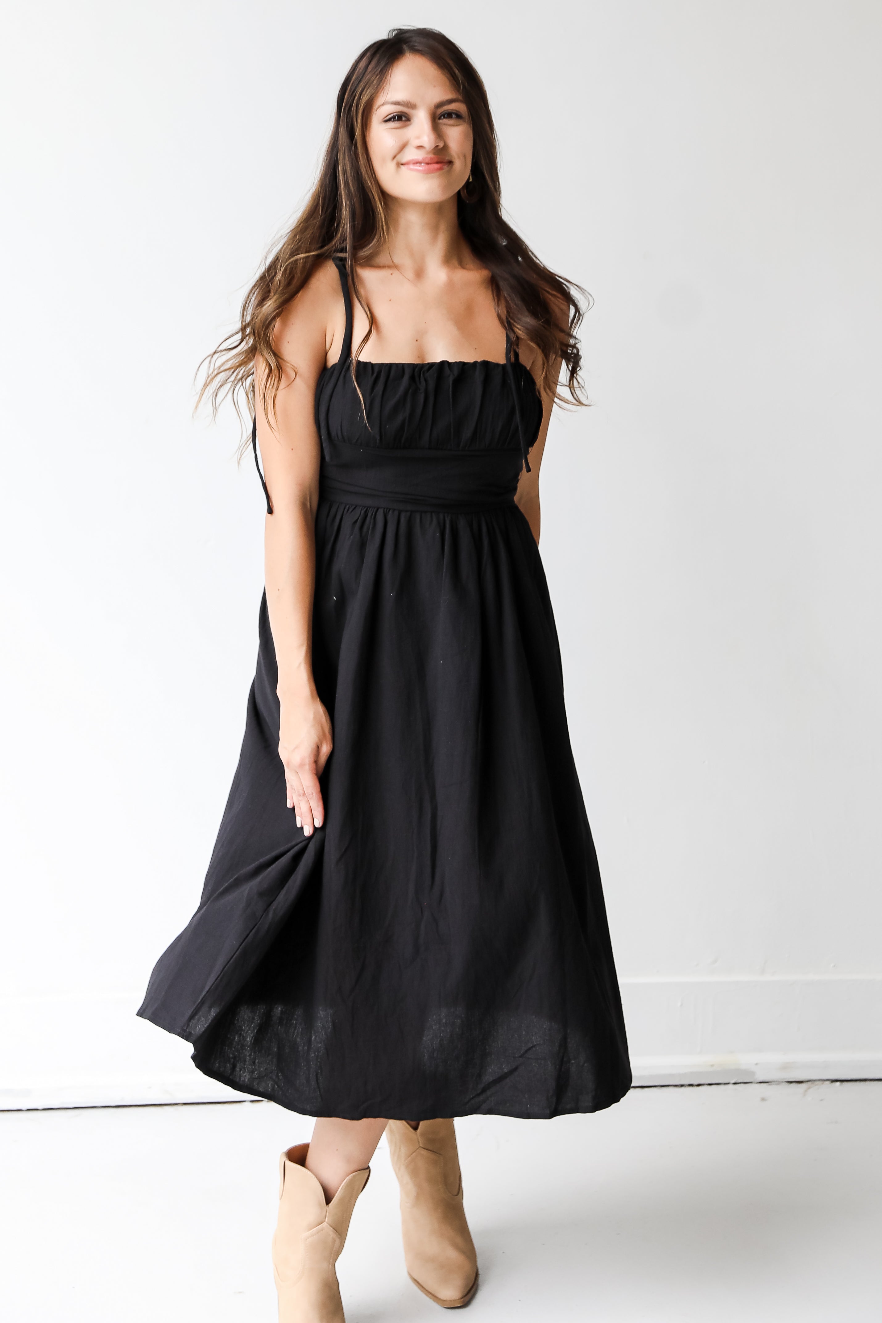 FINAL SALE - Meant To Be Remembered Midi Dress