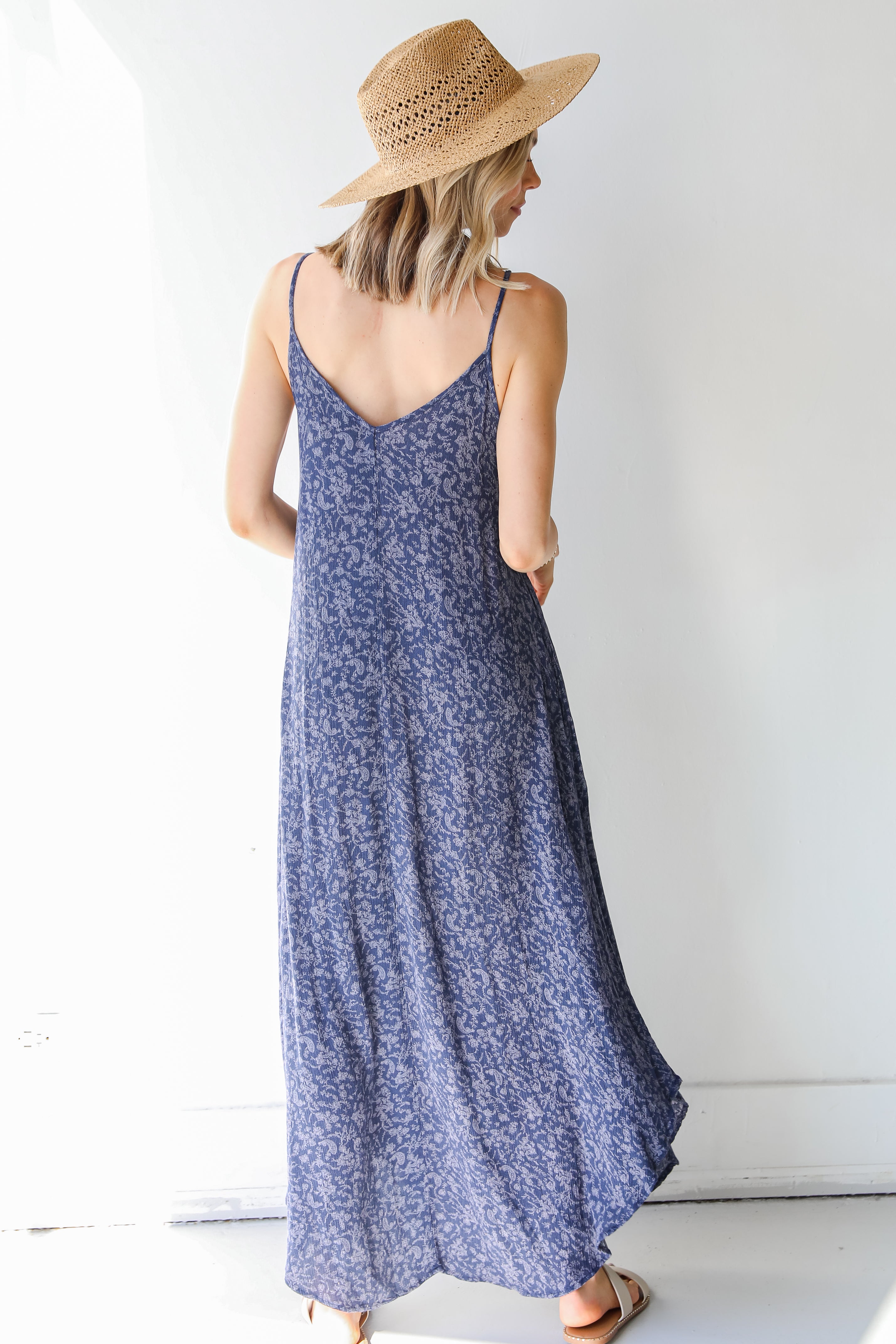 Maxi Dress back view