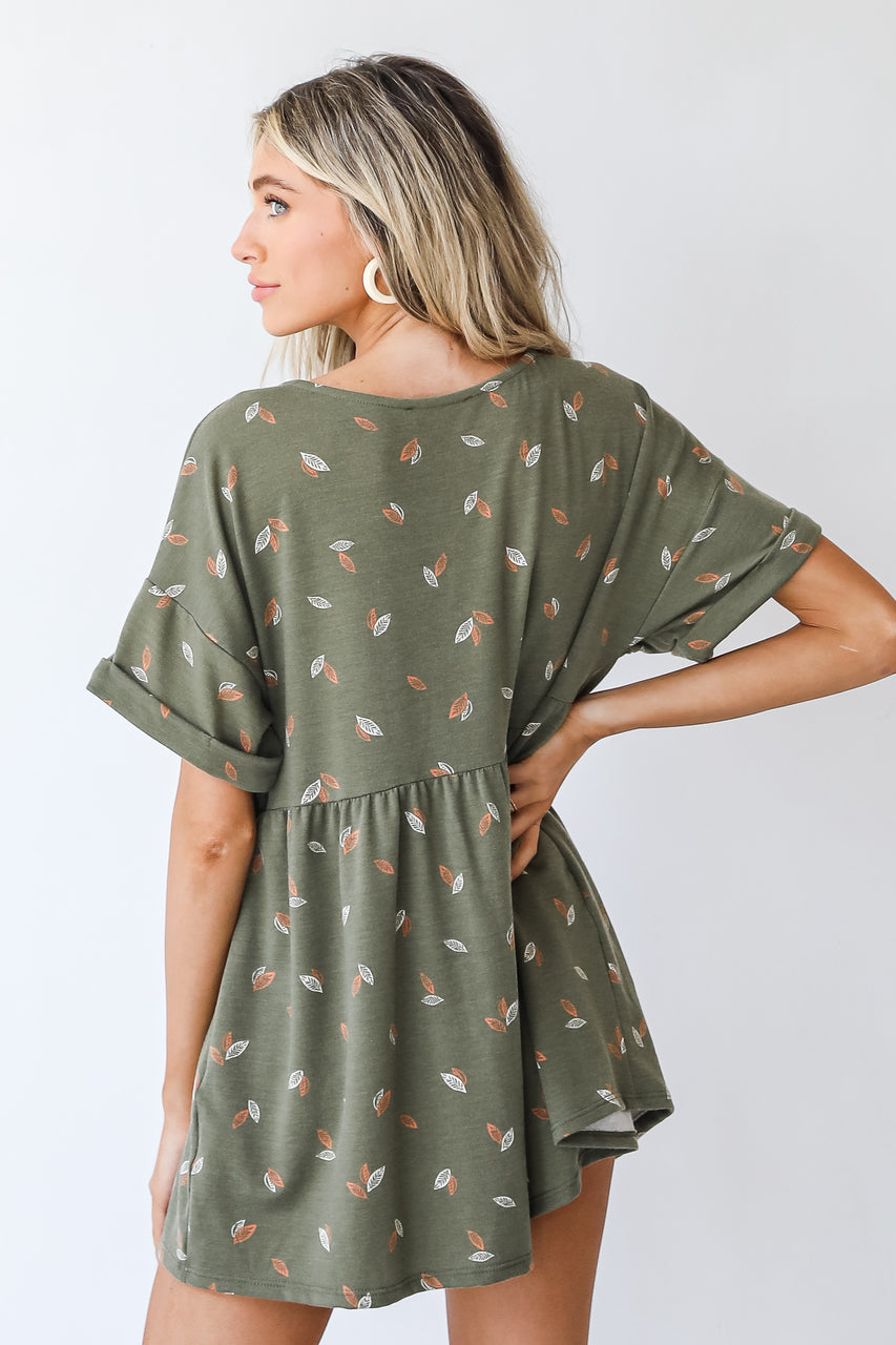 Turning A New Leaf Romper