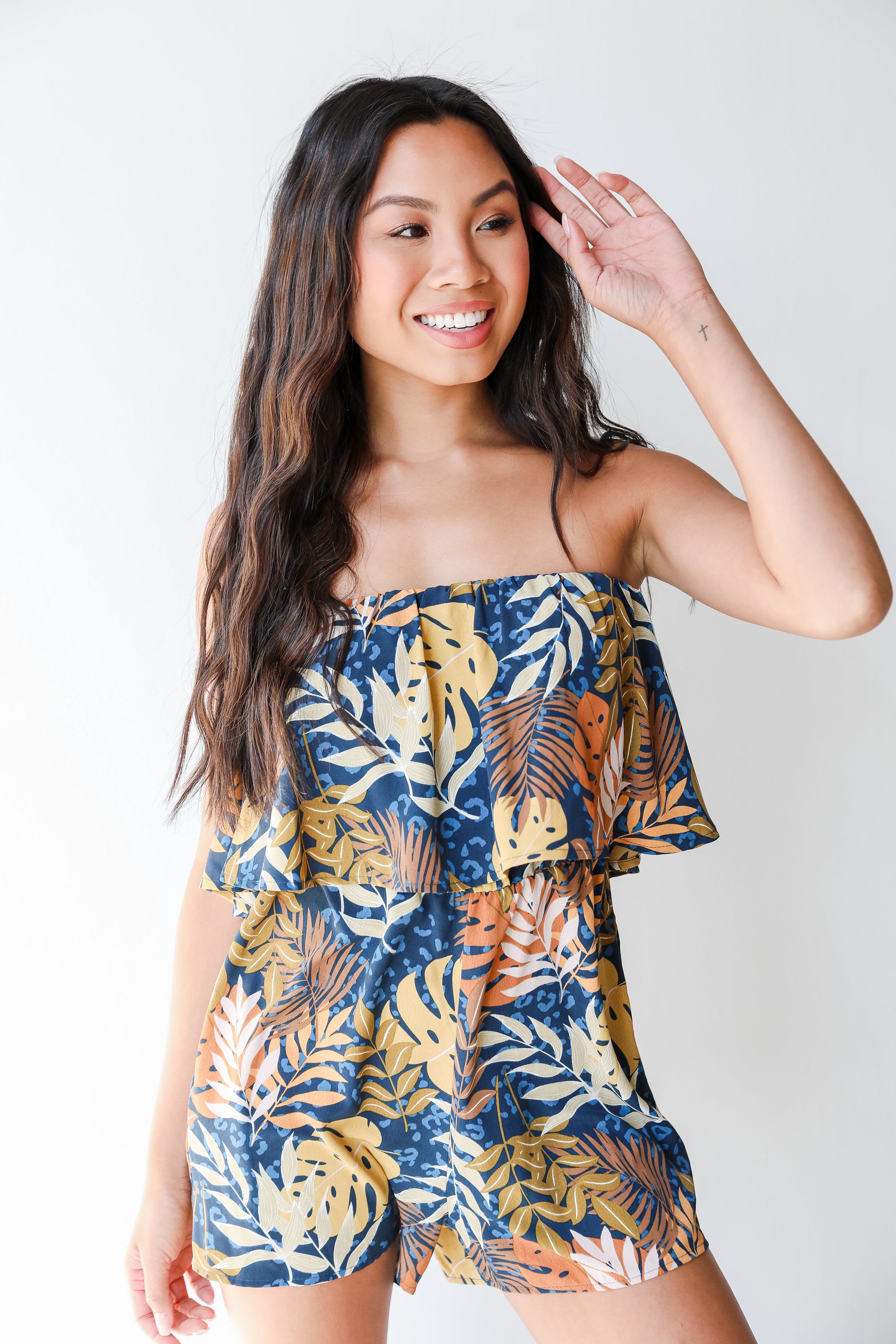 Strapless Romper from dress up