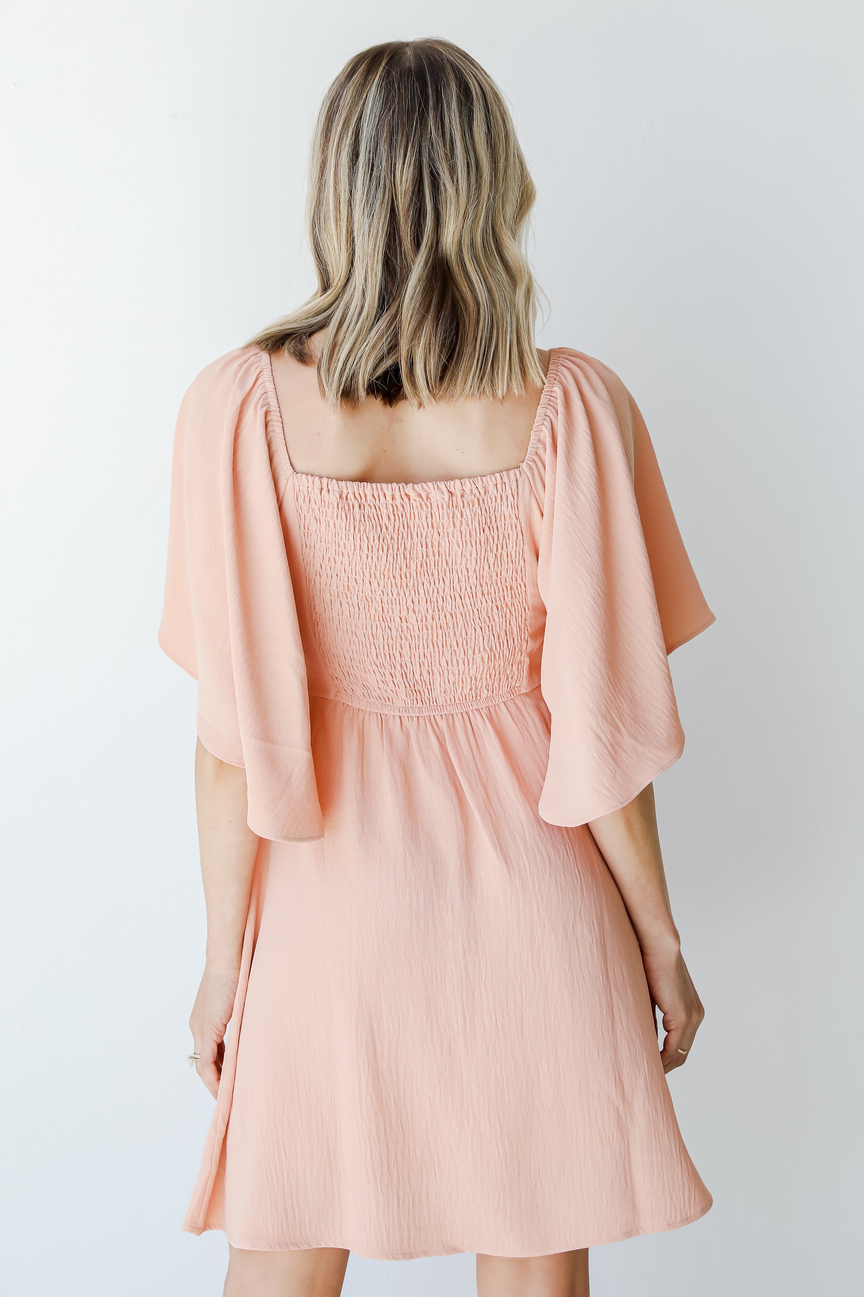 Mini Dress back view