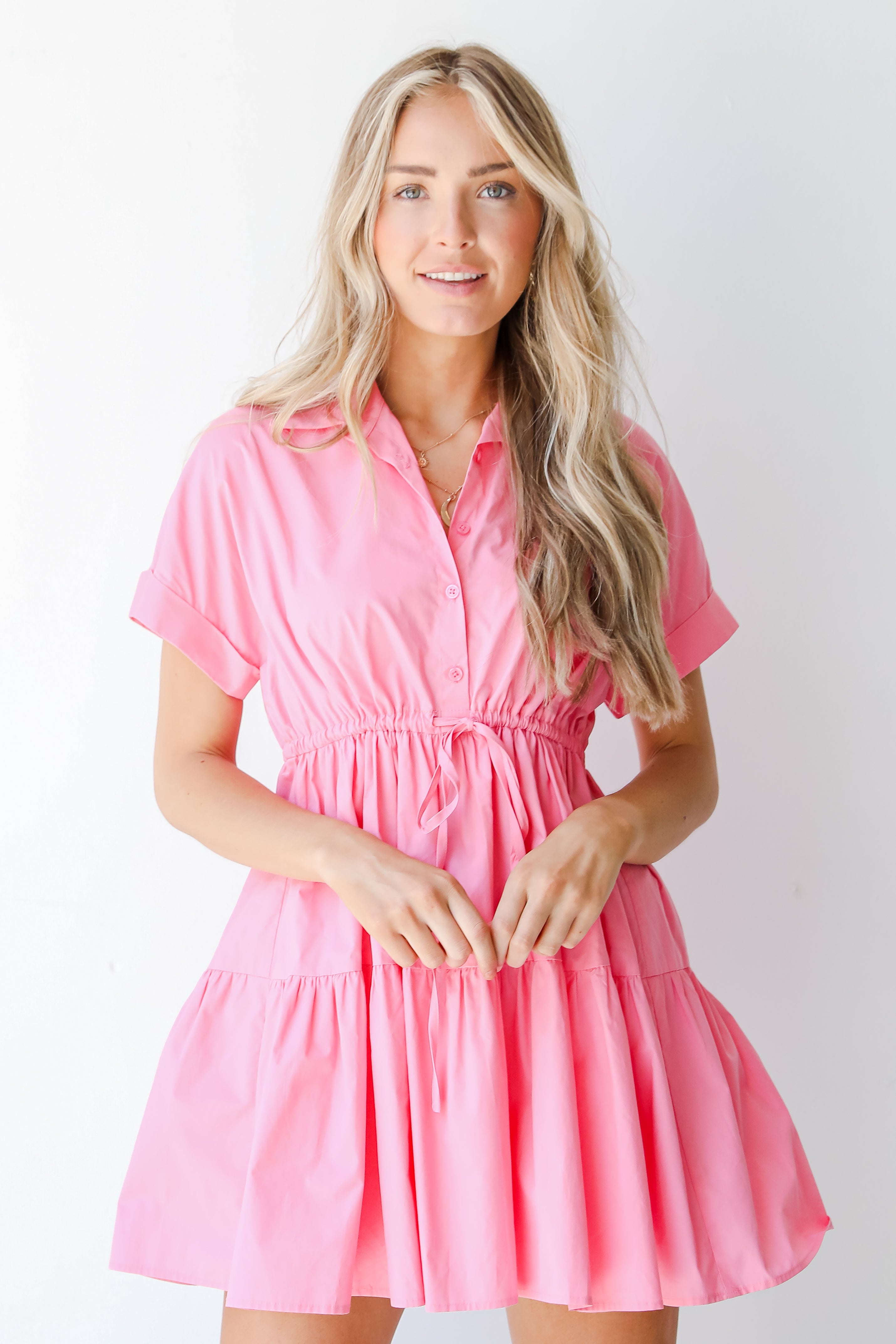 Sweetly Thinking Tiered Mini Dress