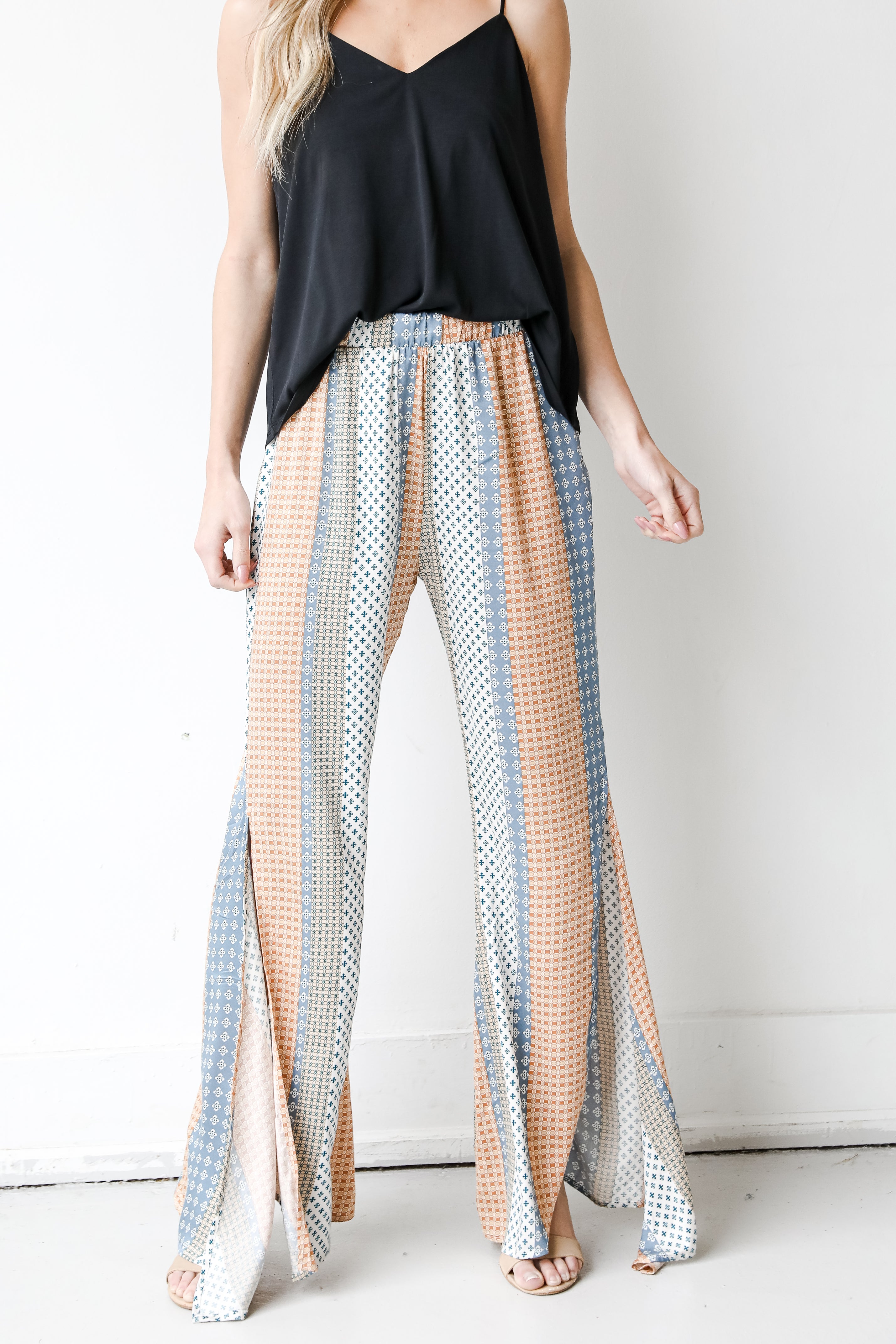 Flare Pants on model