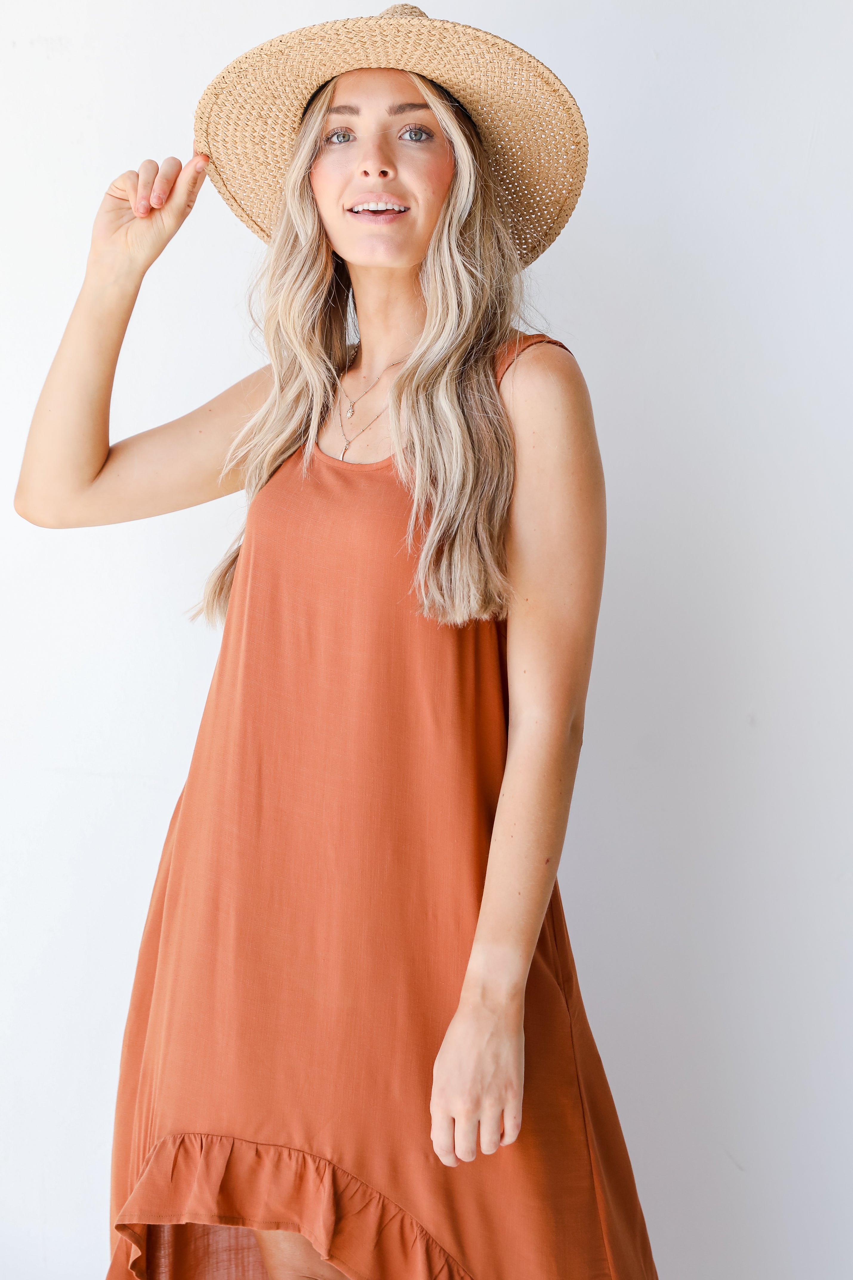 Sweet Surprise Ruffle Maxi Dress