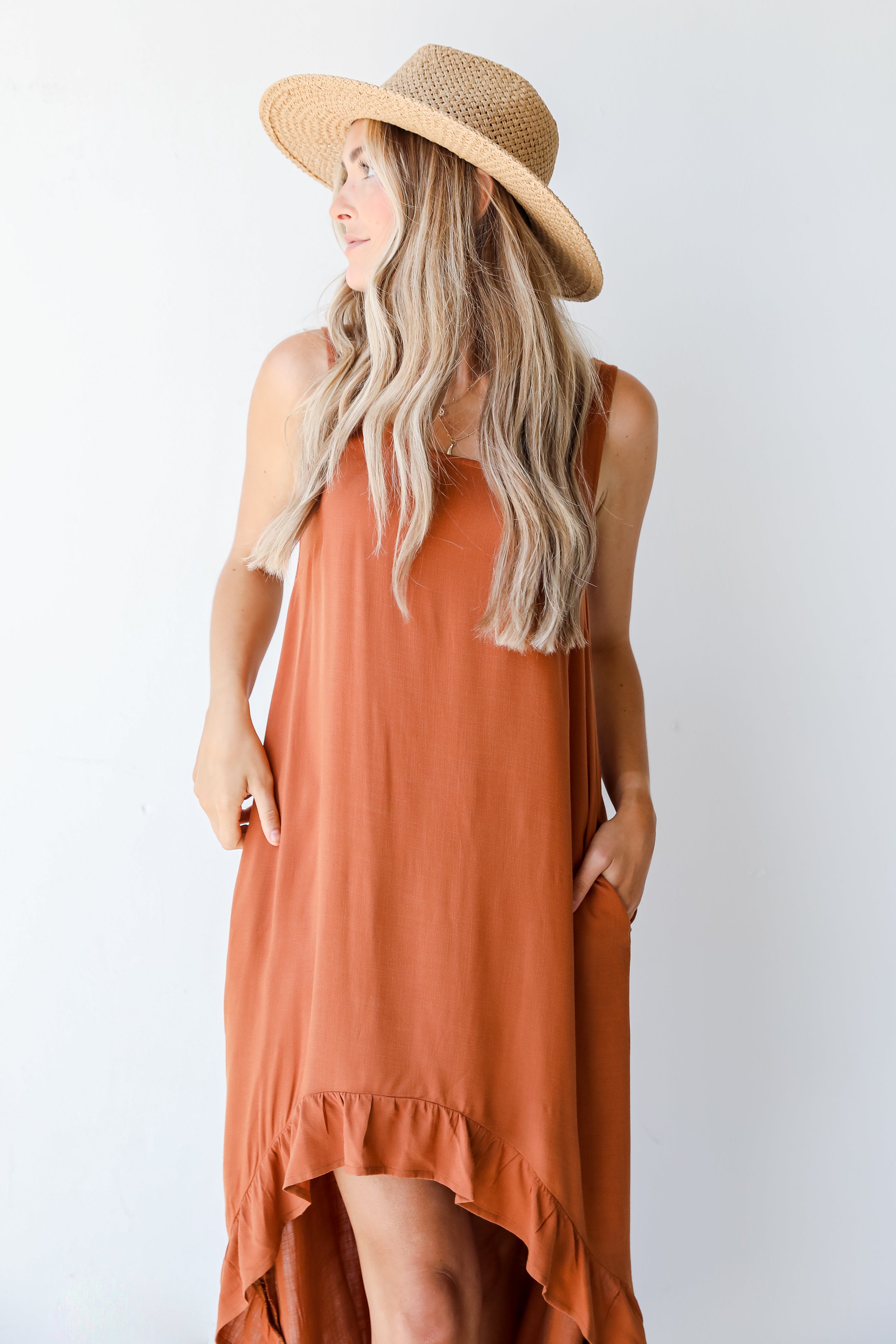 Sweet Surprise Ruffle Maxi Dress