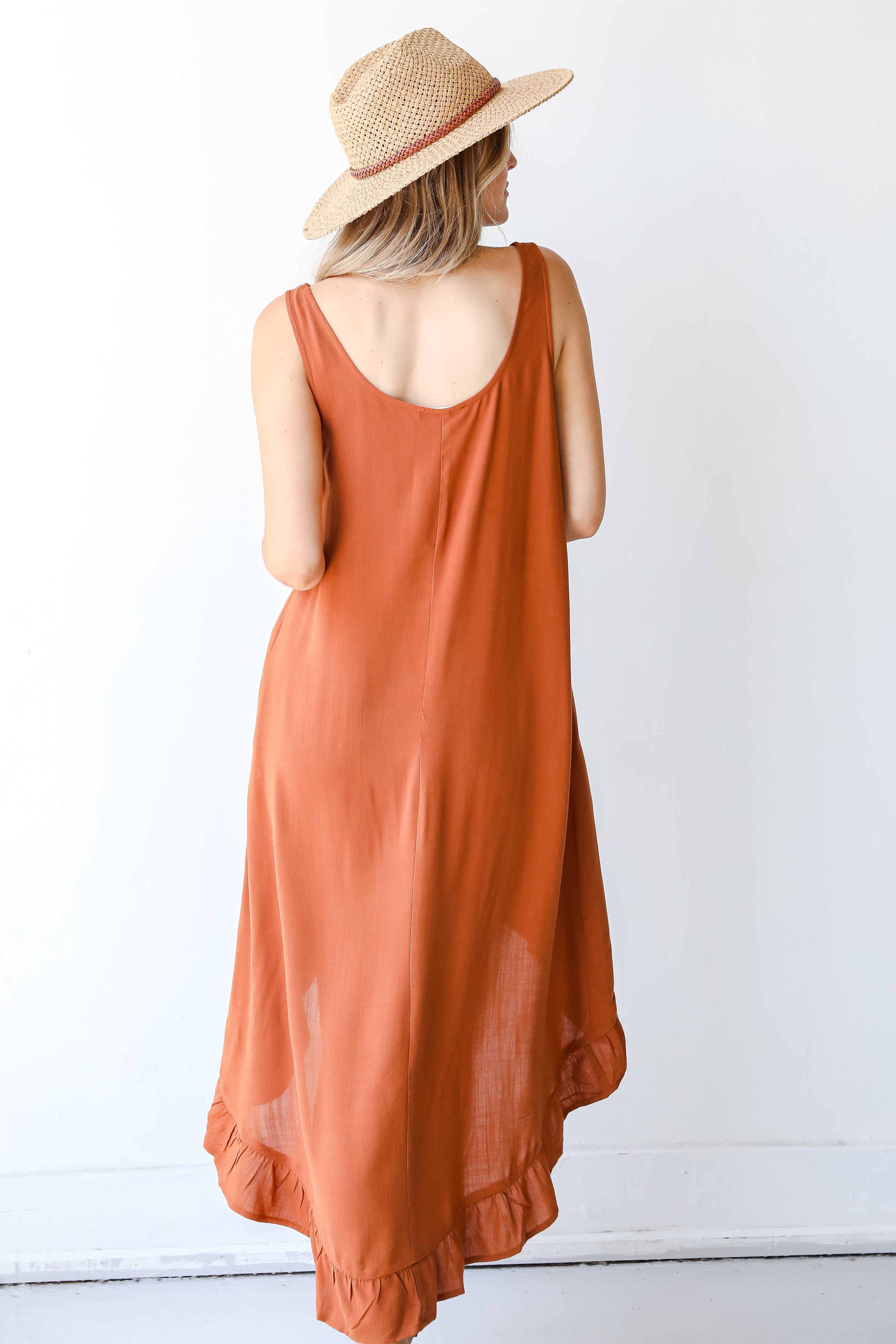 Sweet Surprise Ruffle Maxi Dress
