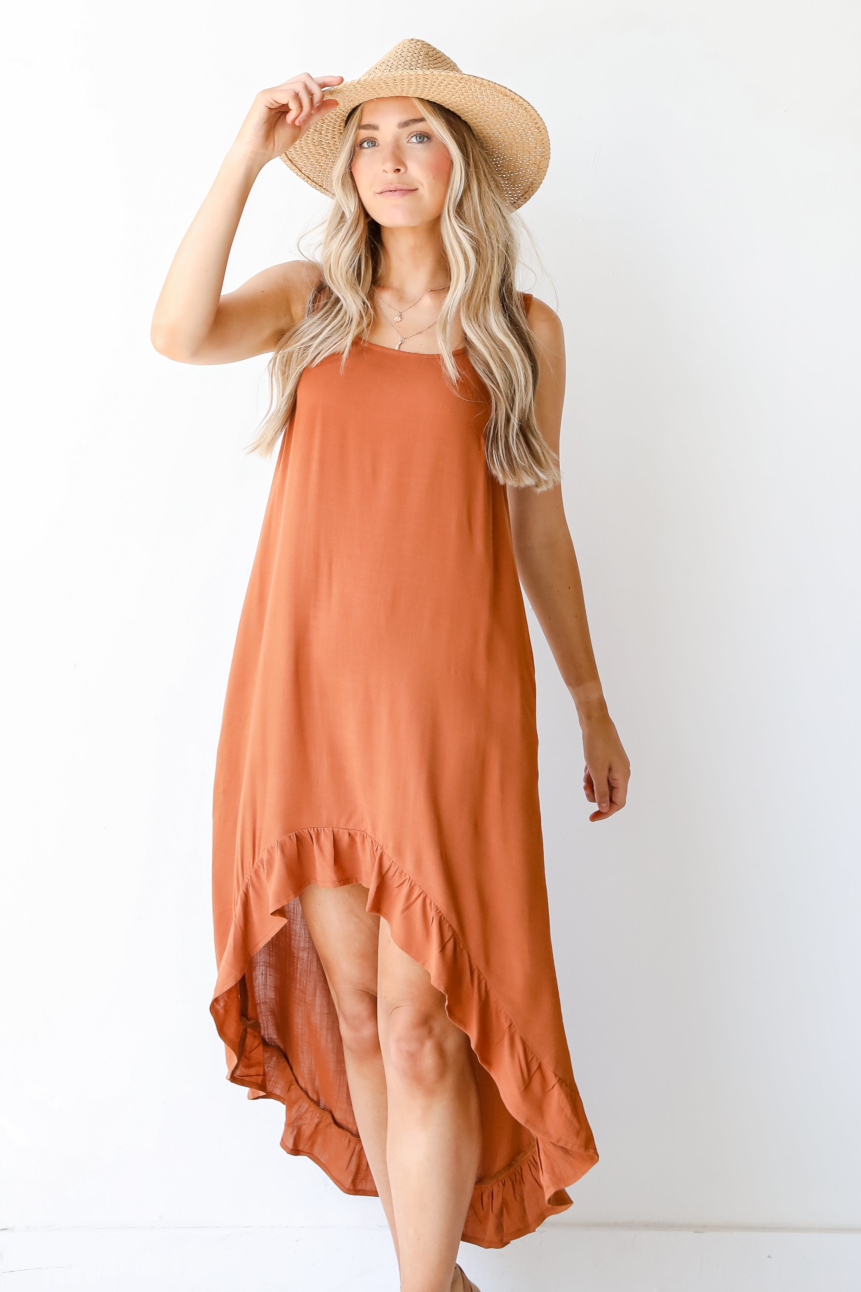 Sweet Surprise Ruffle Maxi Dress