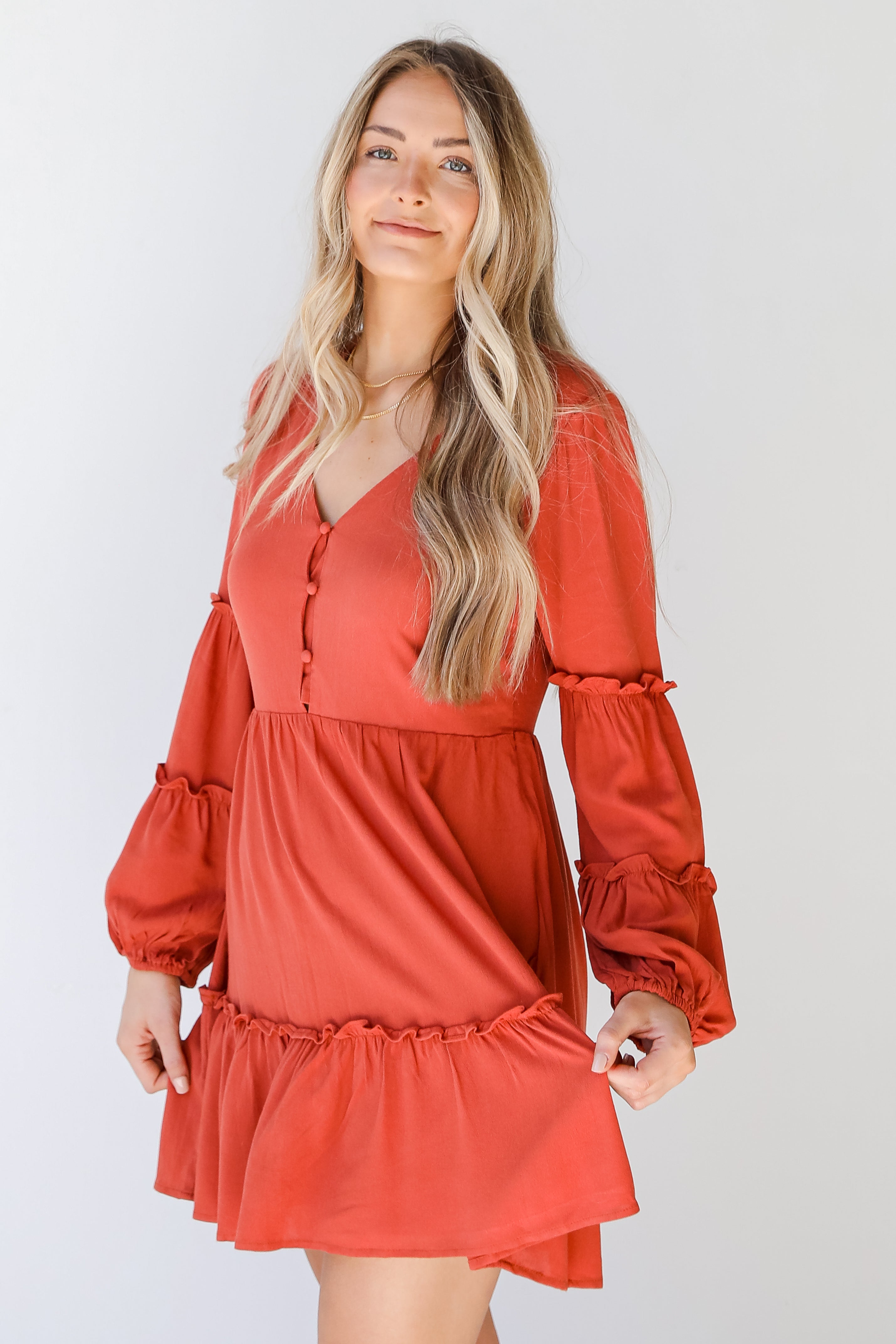 Babydoll Dress on dress up model