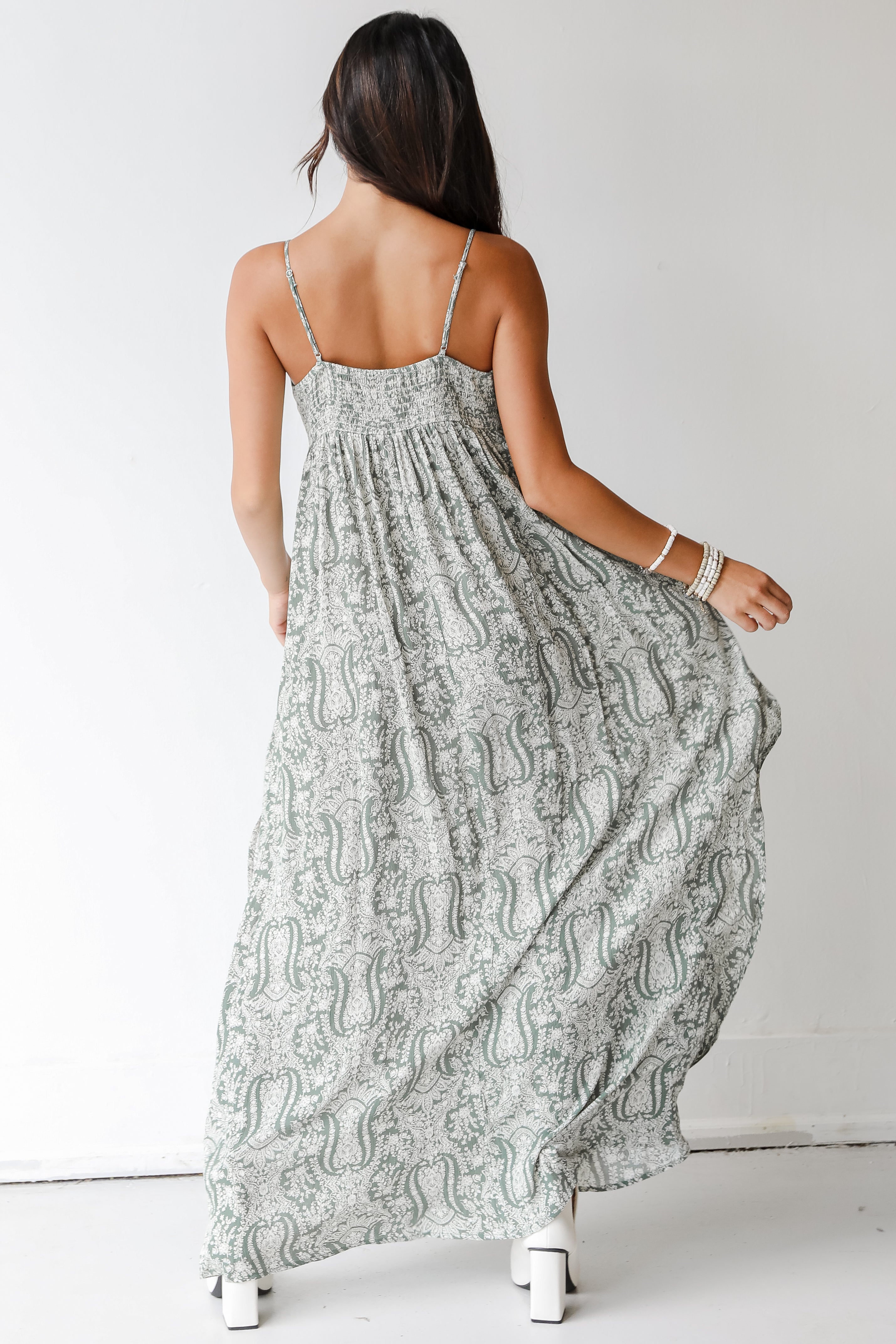 Maxi Dress back view