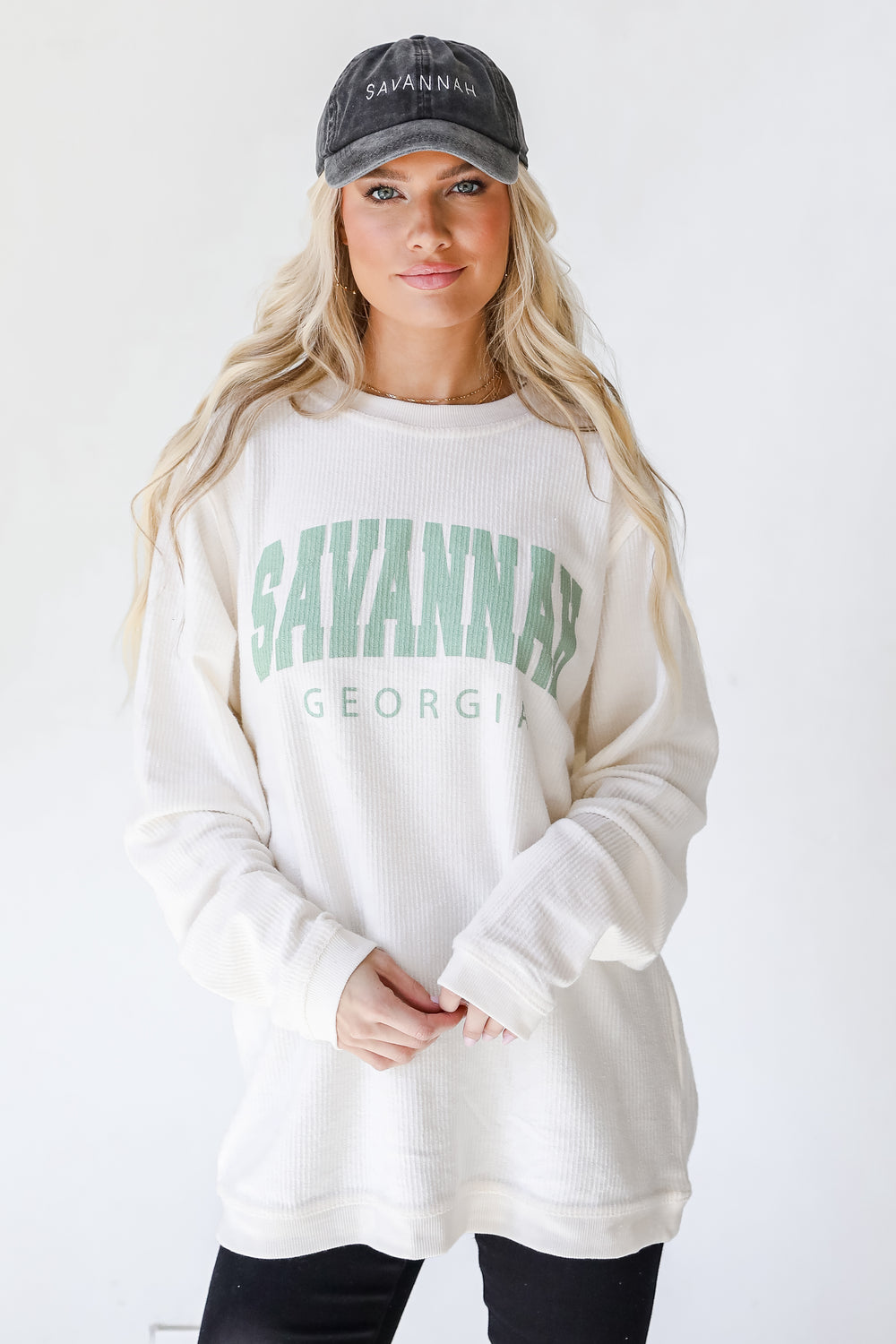 Savannah Corded Pullover from dress up