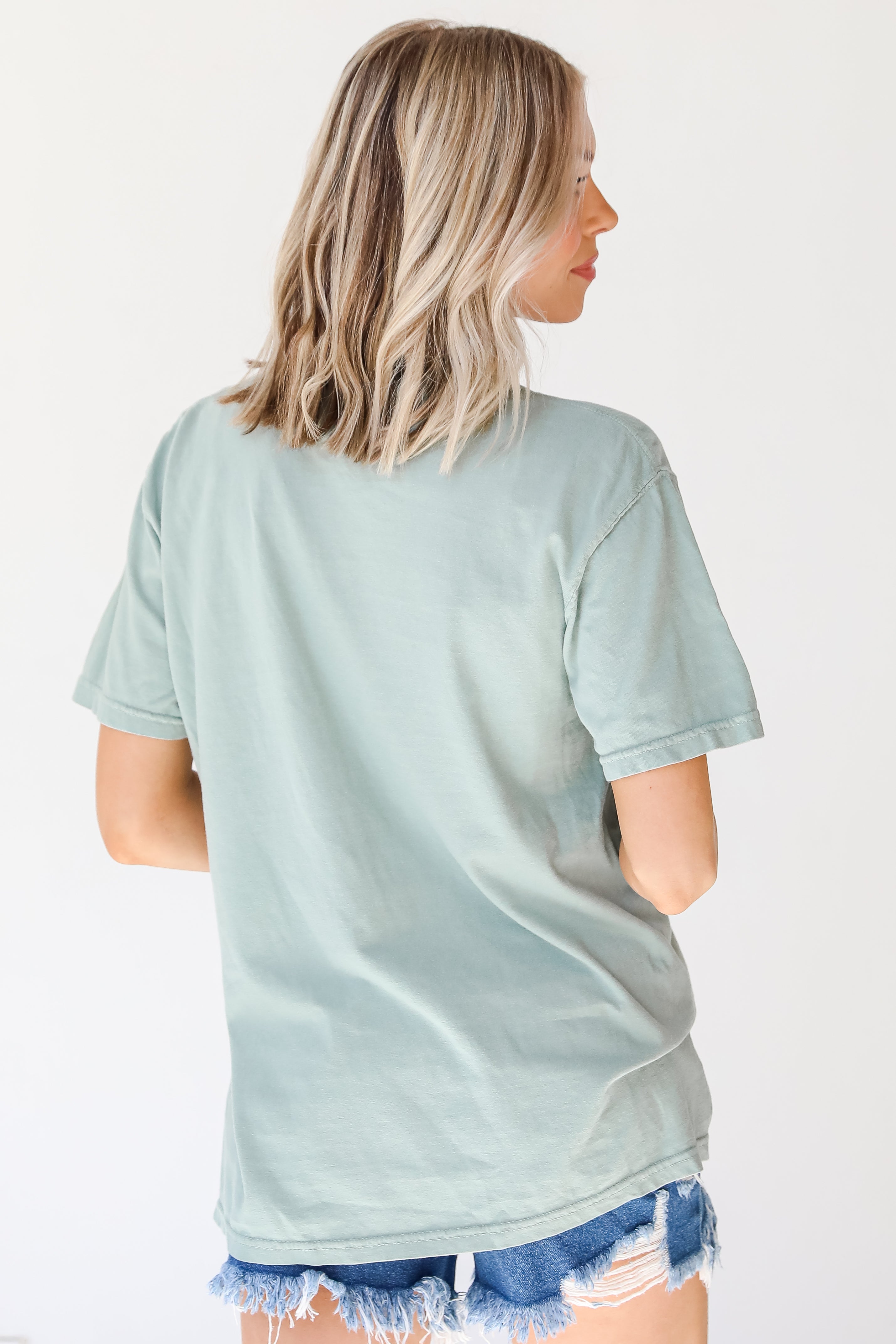 Sage Savannah Tee back view