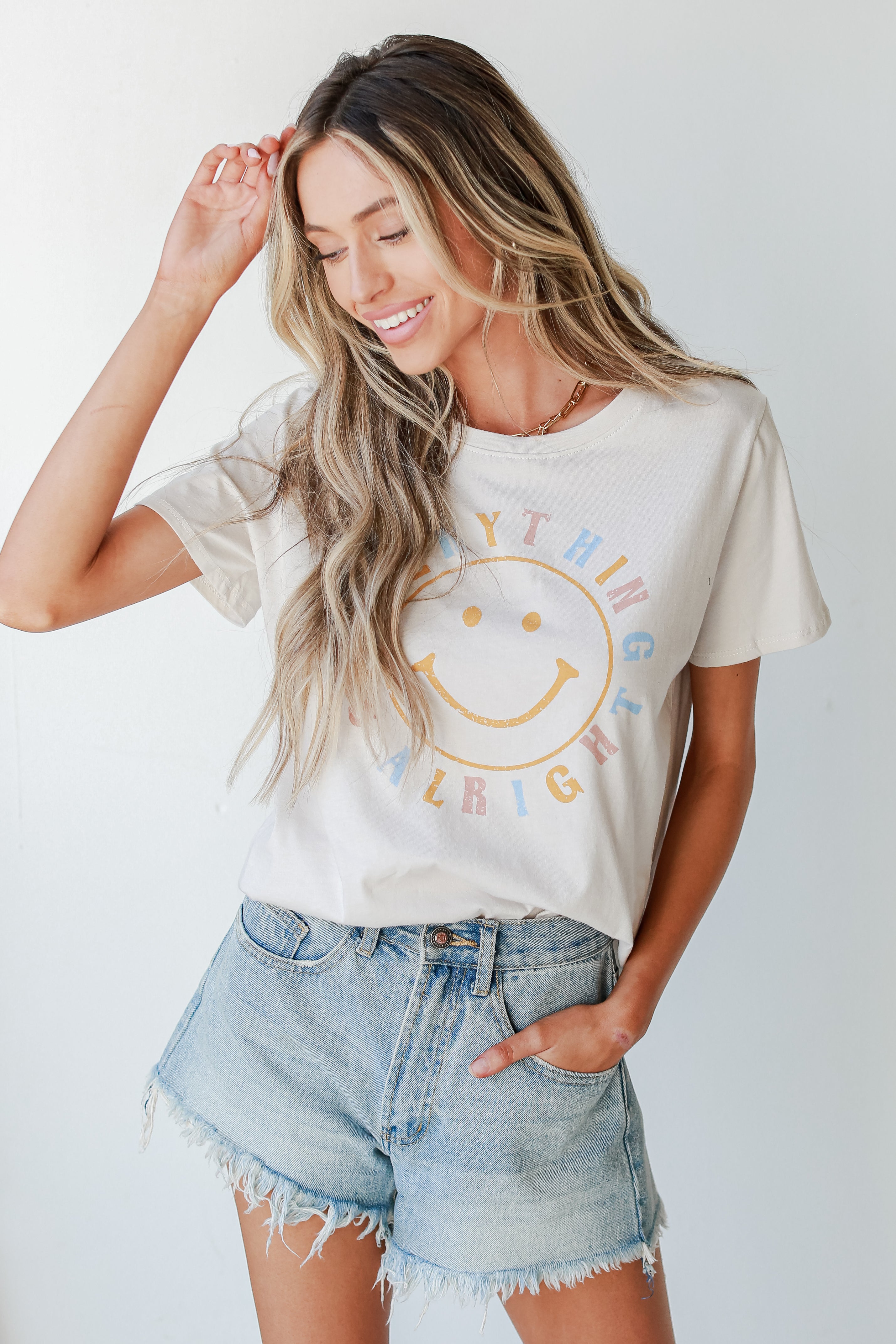 Everything Is Alright Graphic Tee front view