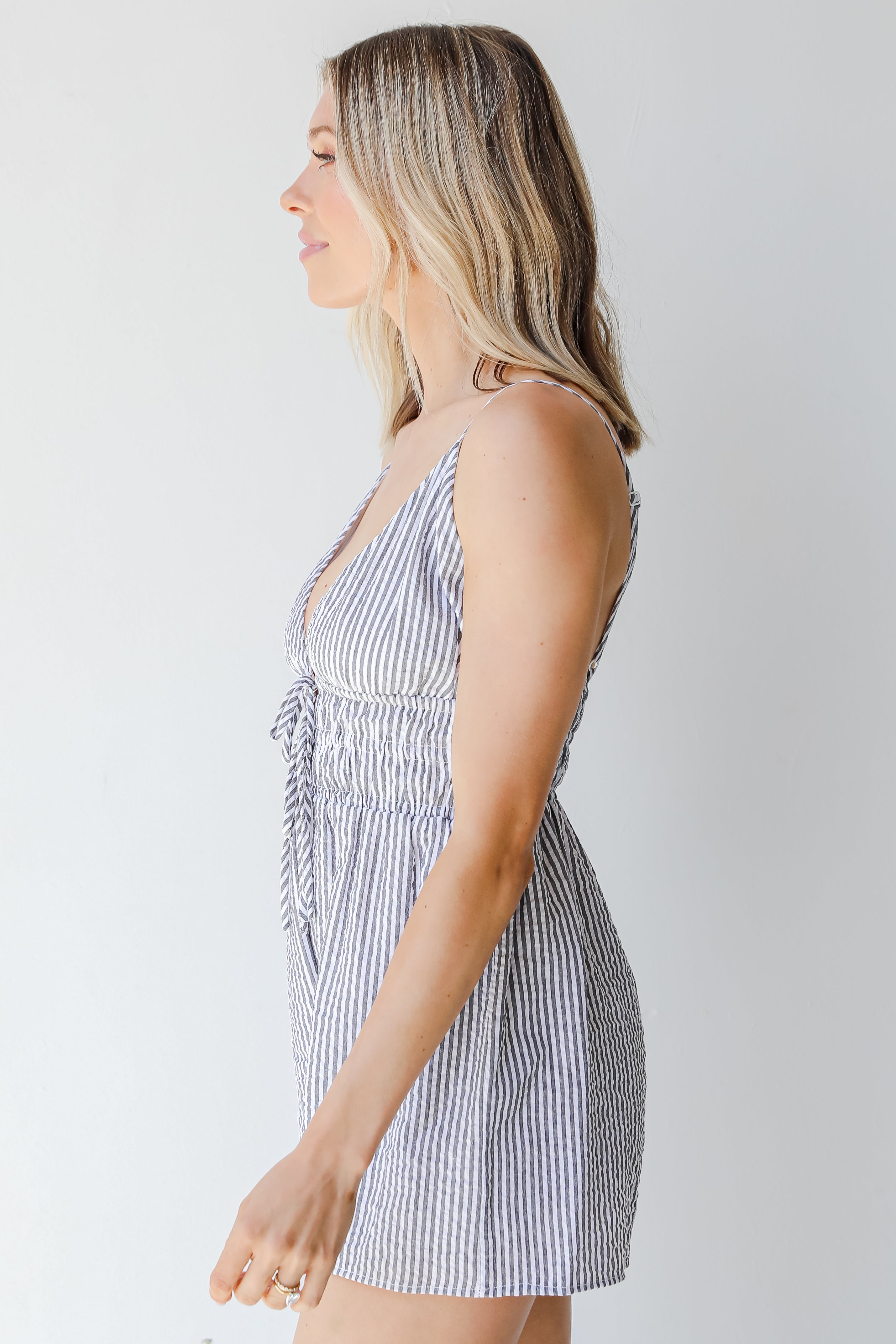 Forever Adventure Seersucker Romper