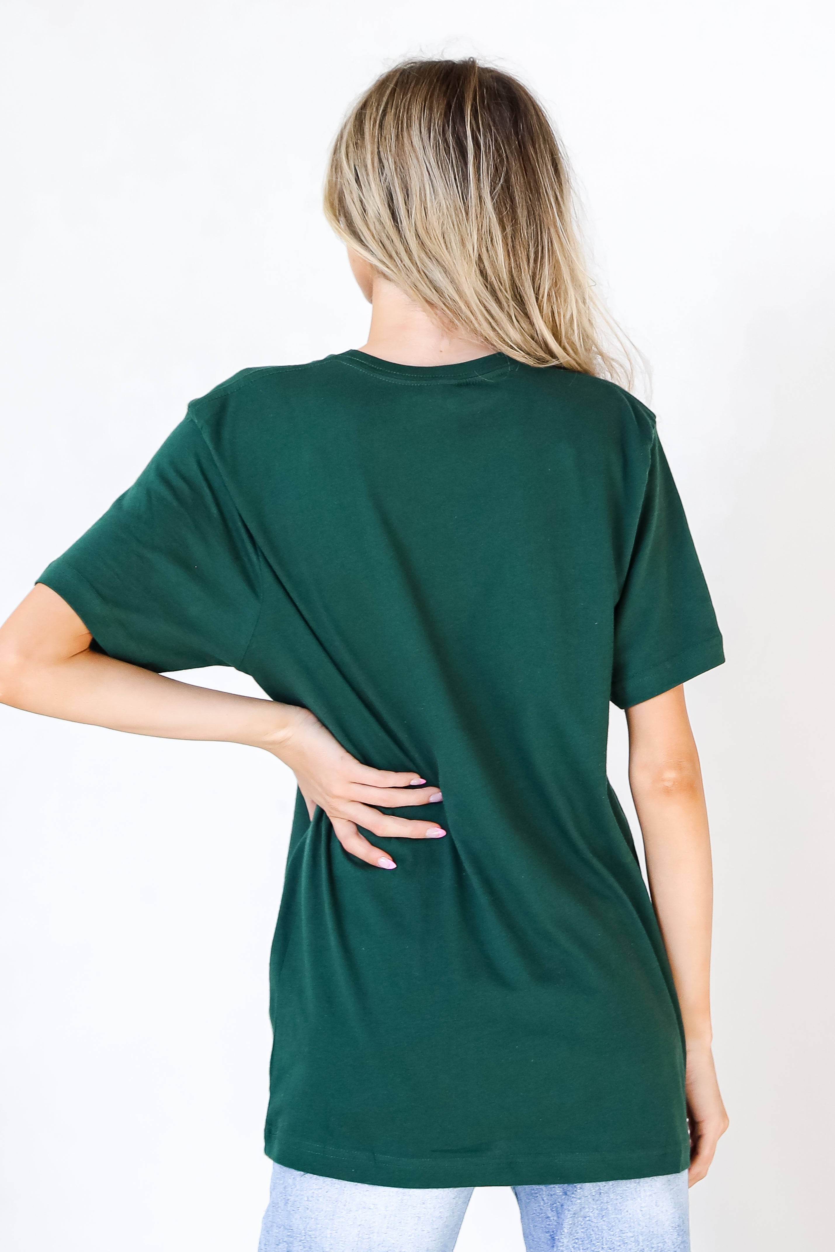 Team Santa Tee back view