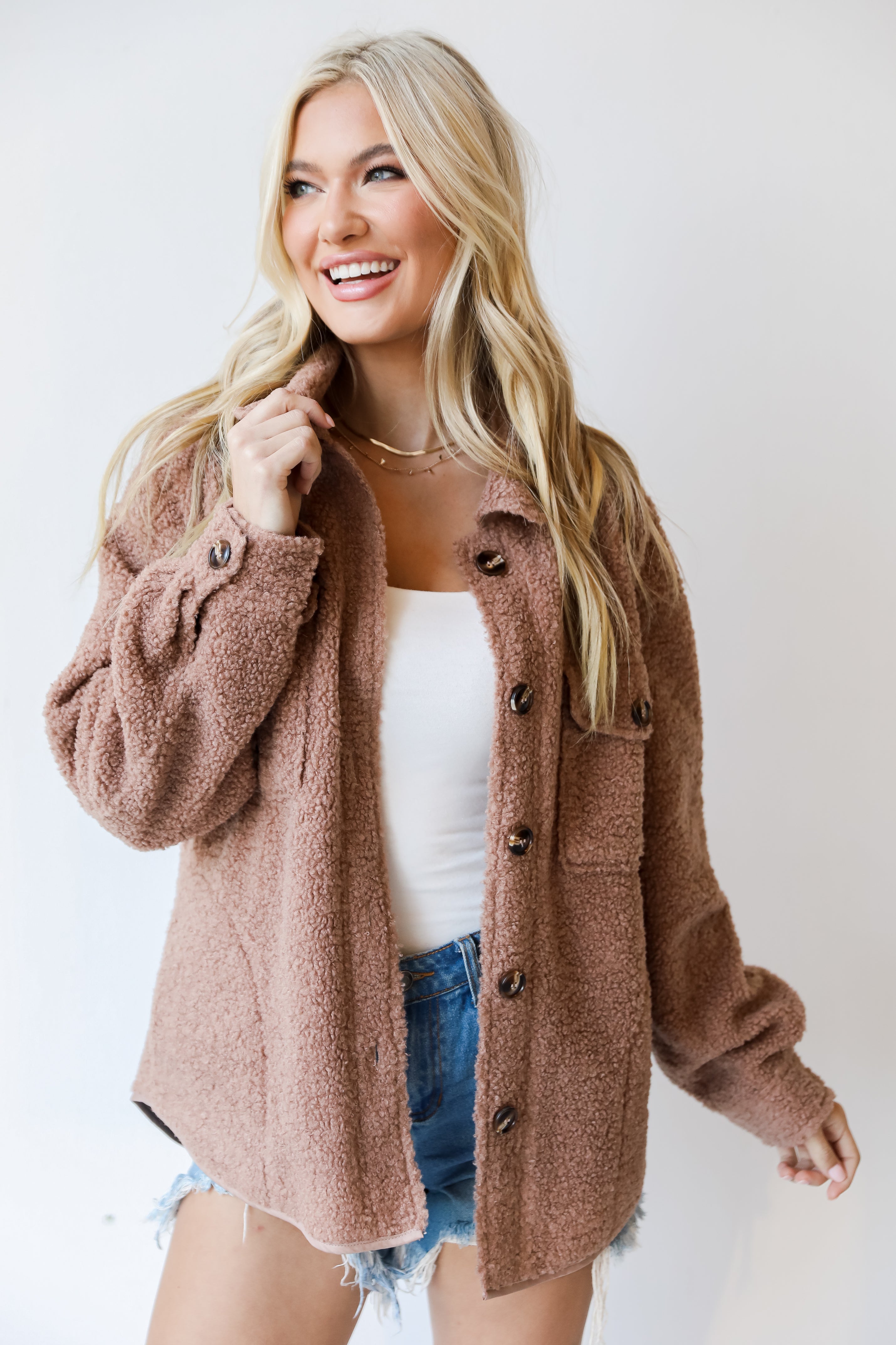 mocha Teddy Jacket