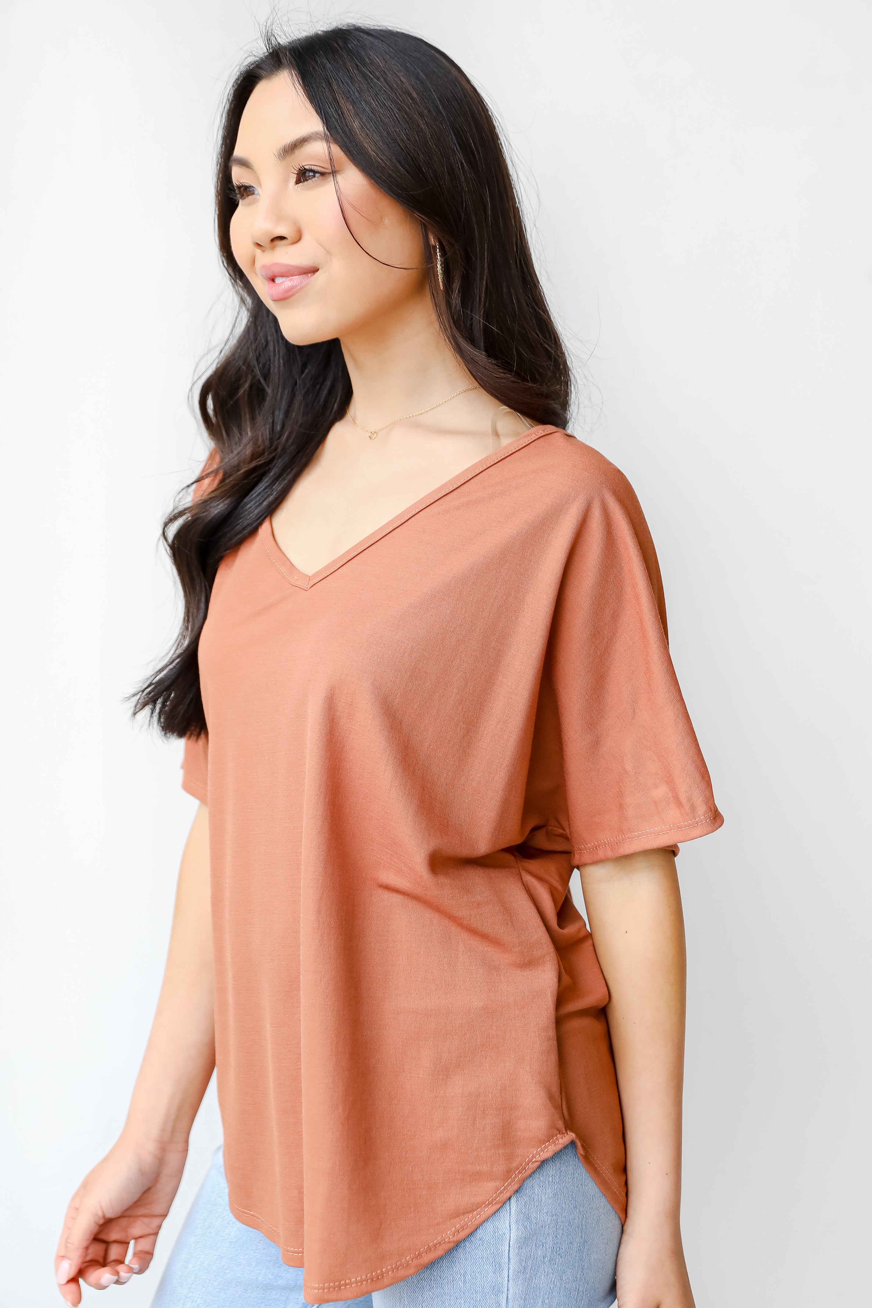 Top in rust side view