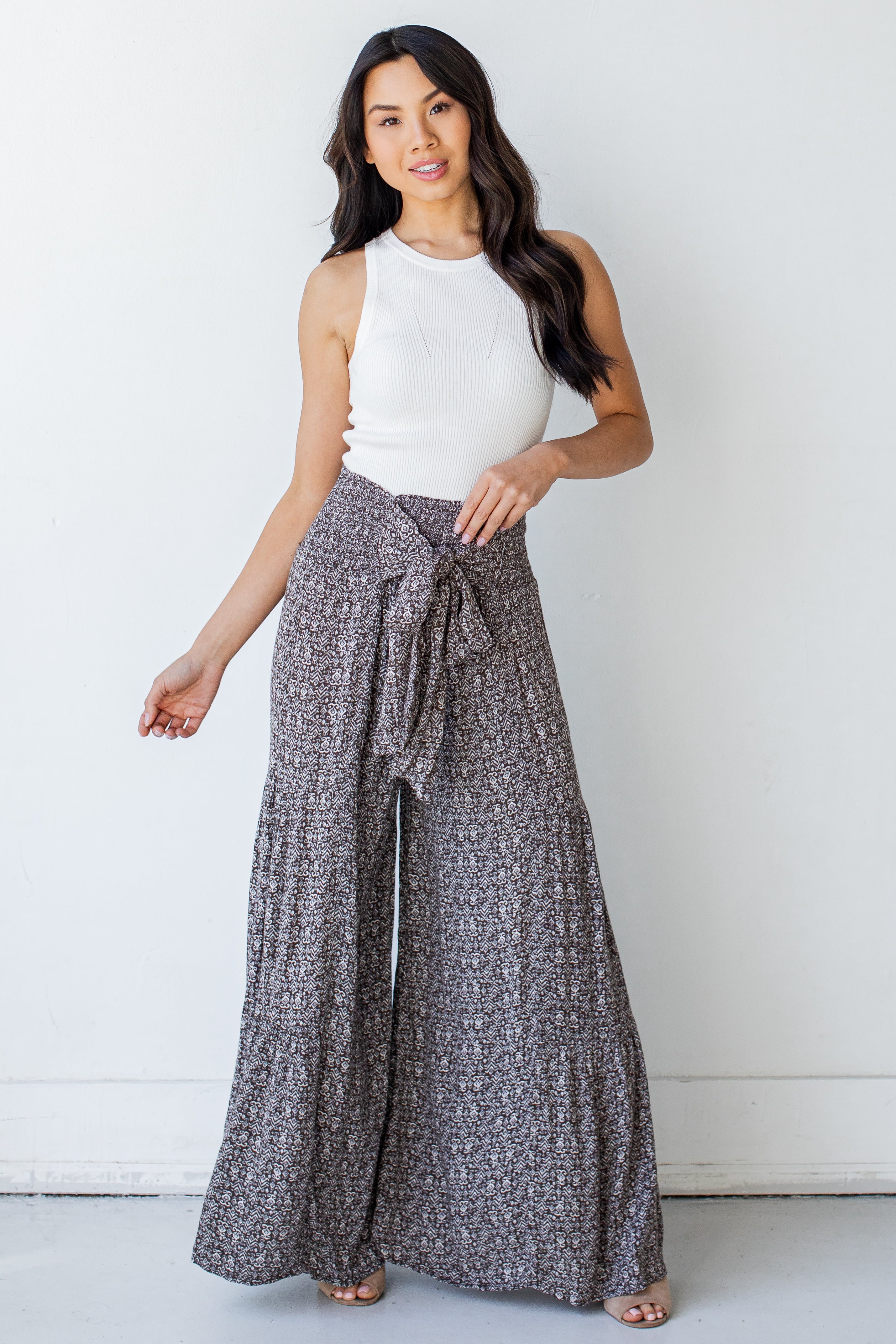 Wide Leg Pants front view