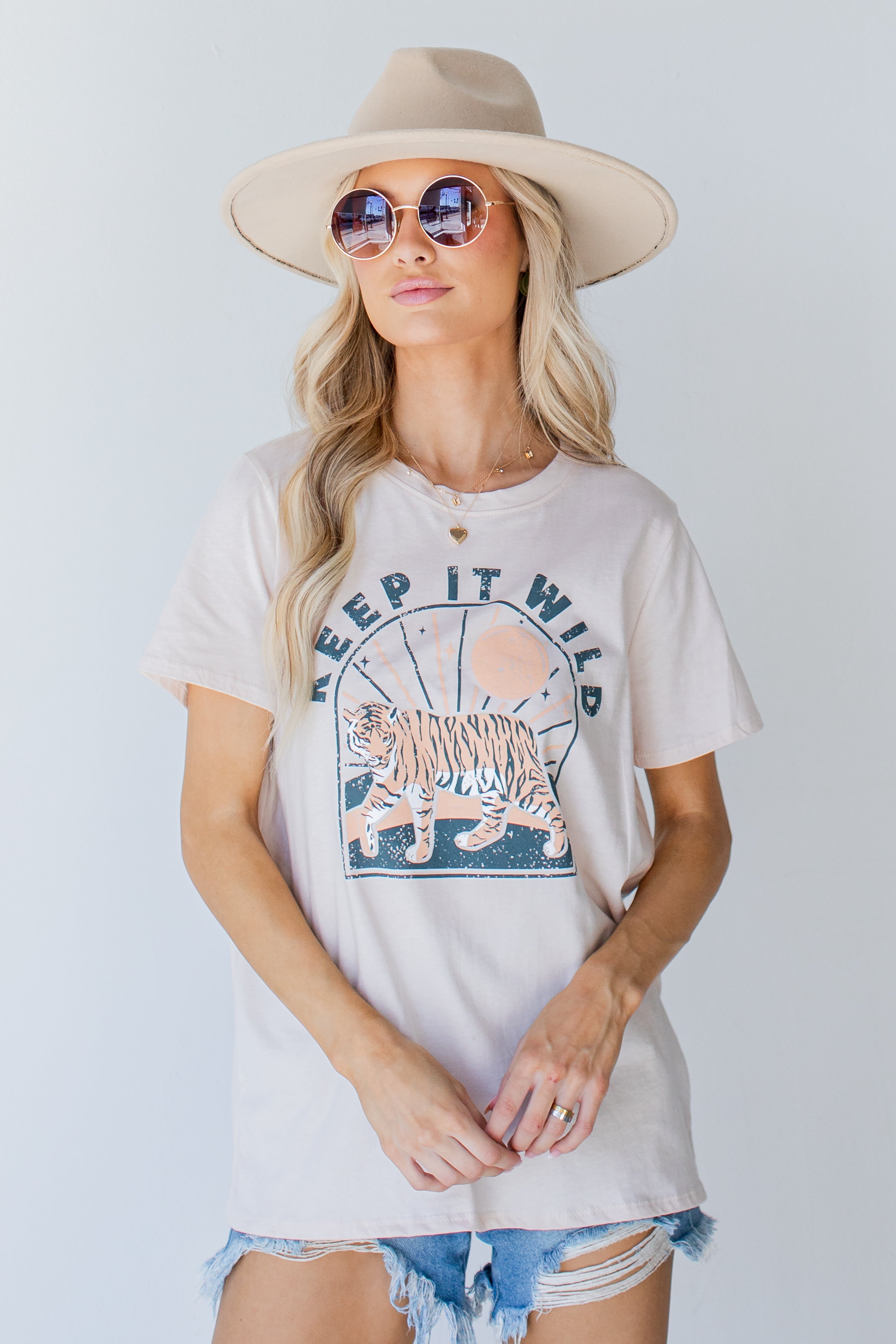 Keep It Wild Graphic Tee front view
