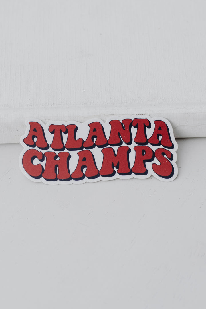 Atlanta Champs Sticker