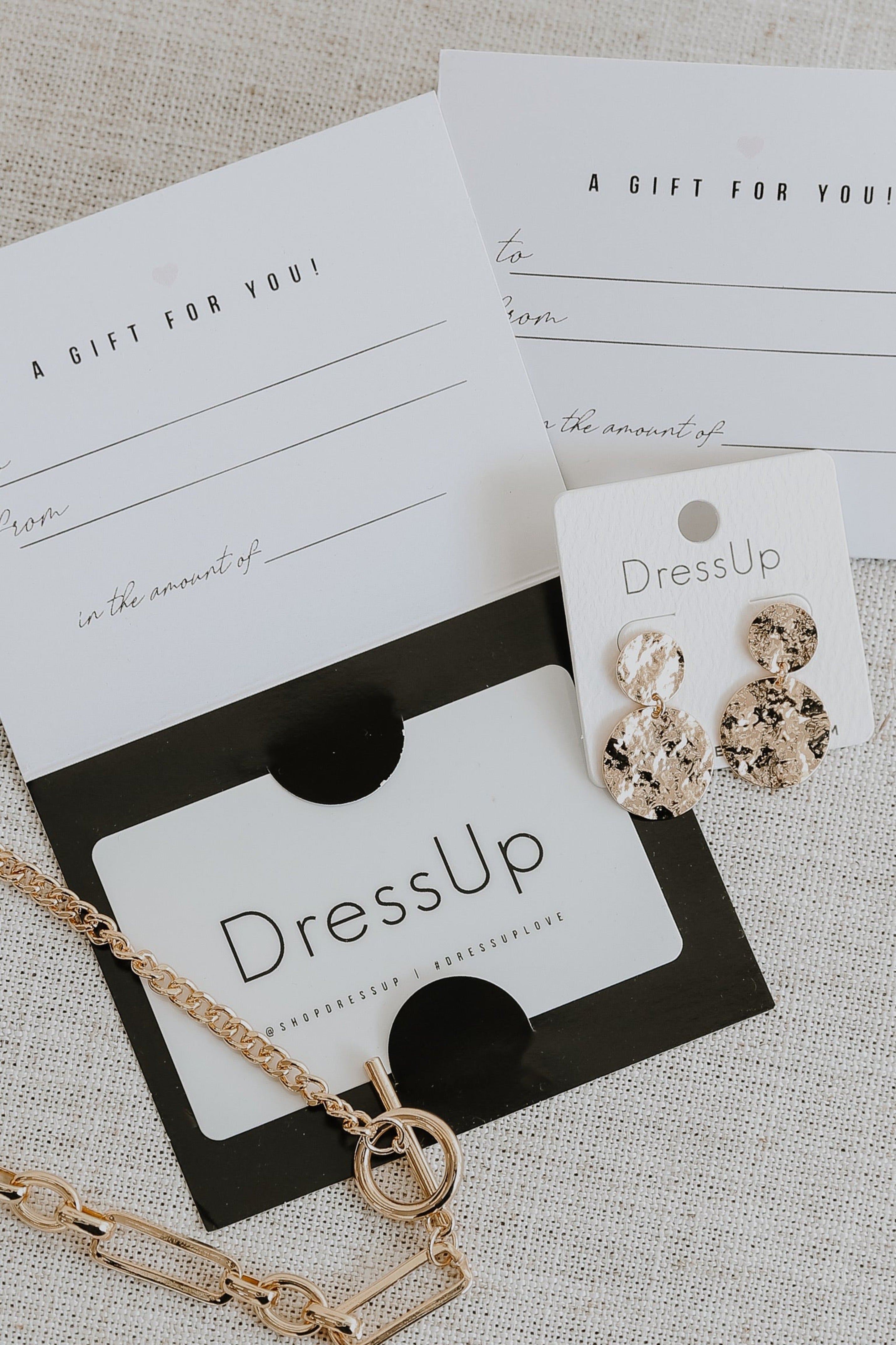 Dress Up gift card