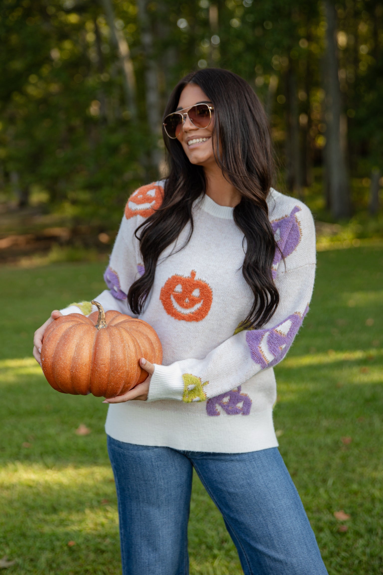 pumpkin sweater