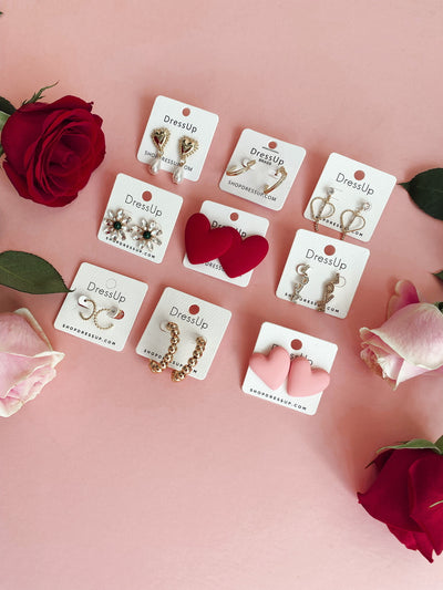 Heartfelt Elegance: Embrace Romance with Heart-Shaped Earrings for Valentine's Day