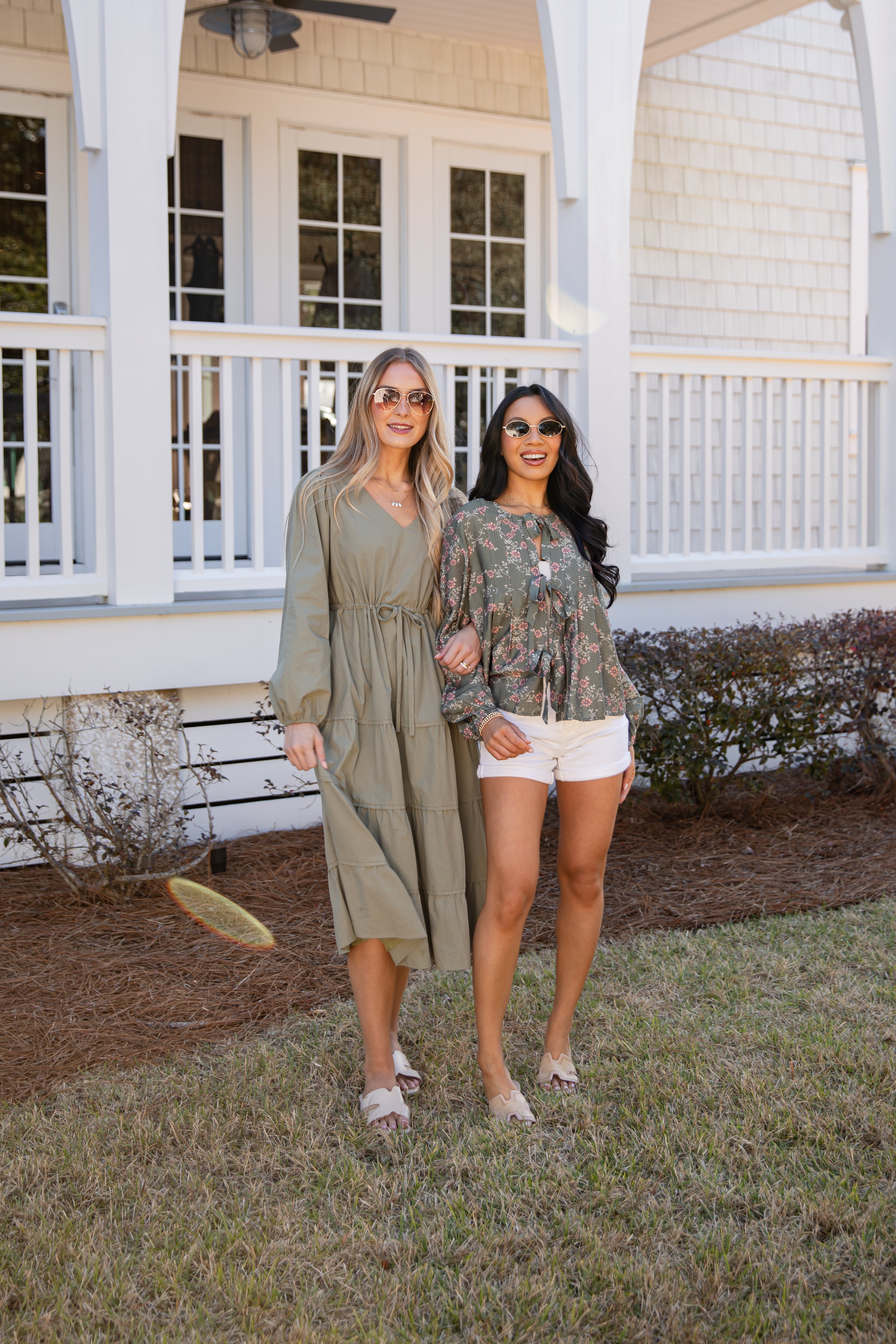 modern house dress La Blanca Oasis Maxi of Swim loosen when you dont. white christmas dresses Modern Housedress