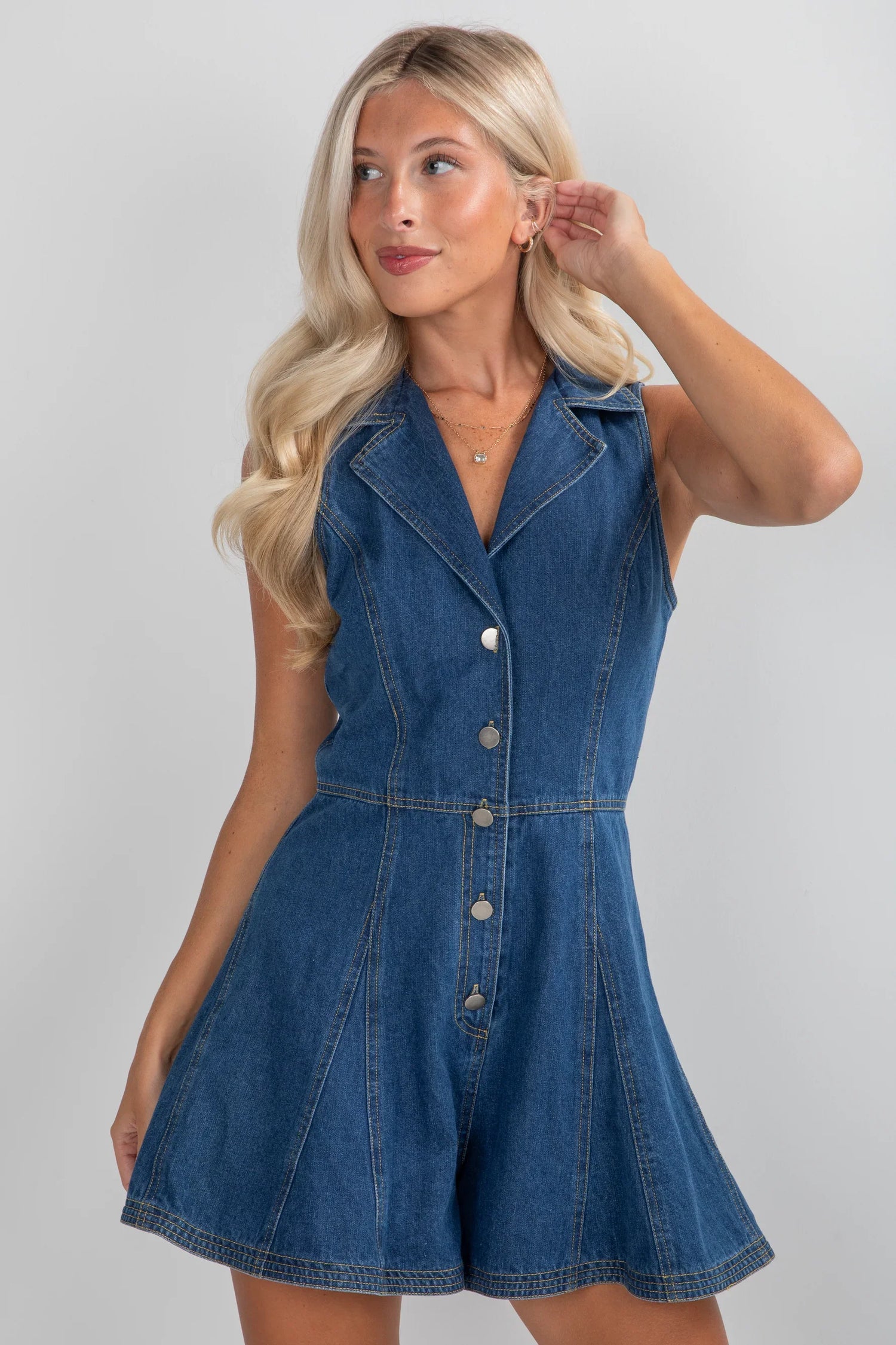 Denim Rompers From Dress Up